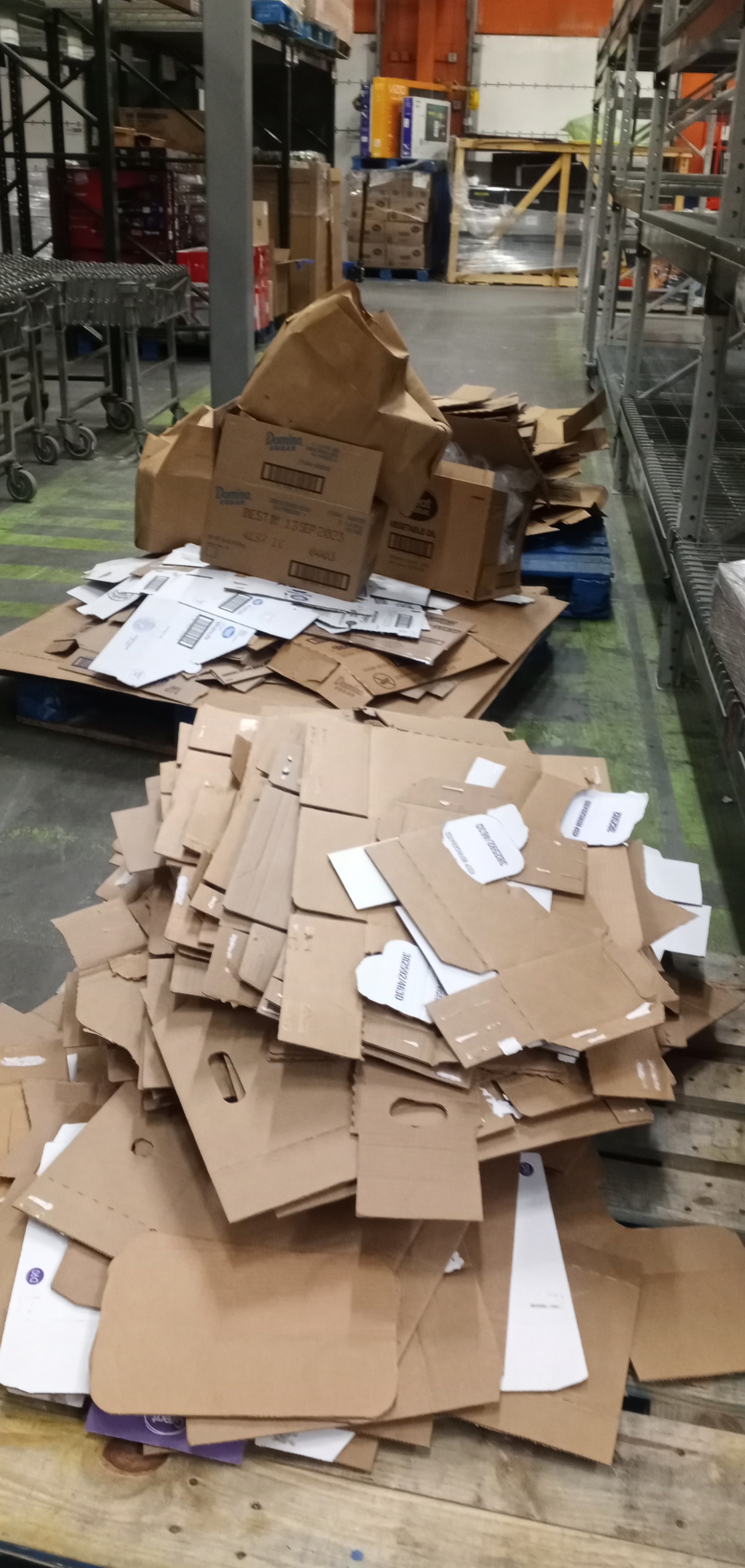 I'm an overnight maintenance associate and we're made to go around and