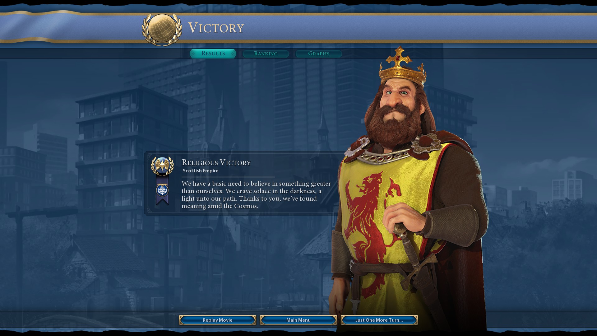 Scotland Victory.....did I do this right? r/civ