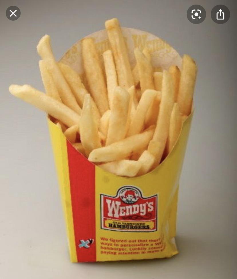 Wendy’s Fries (Pre2011) r/nostalgia