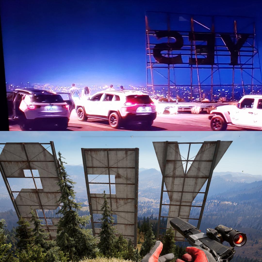 Found the "YES sign" from Far Cry 5 in a commercial. r/gaming