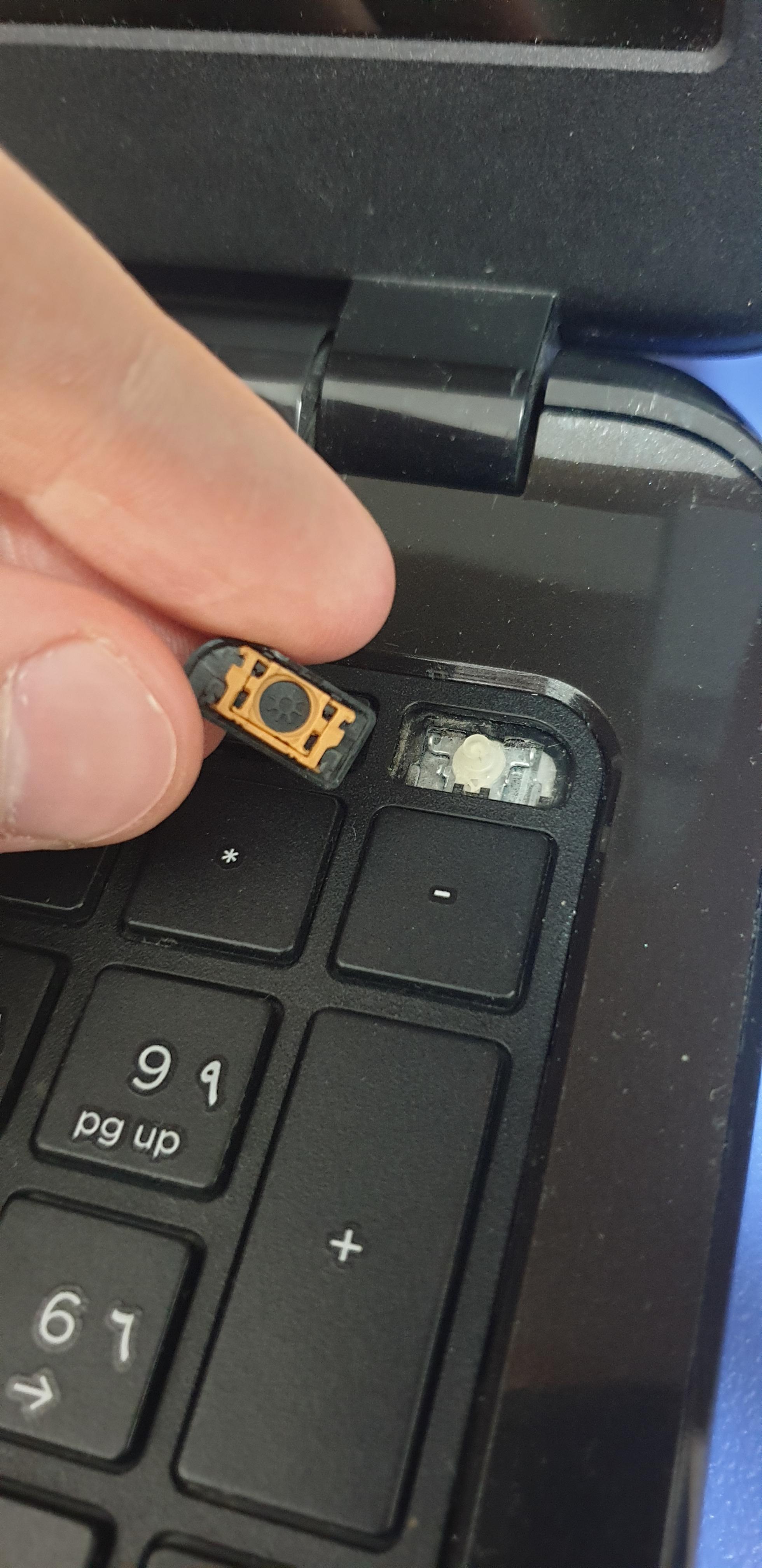 How can I reattach this keyboard key? r/laptops