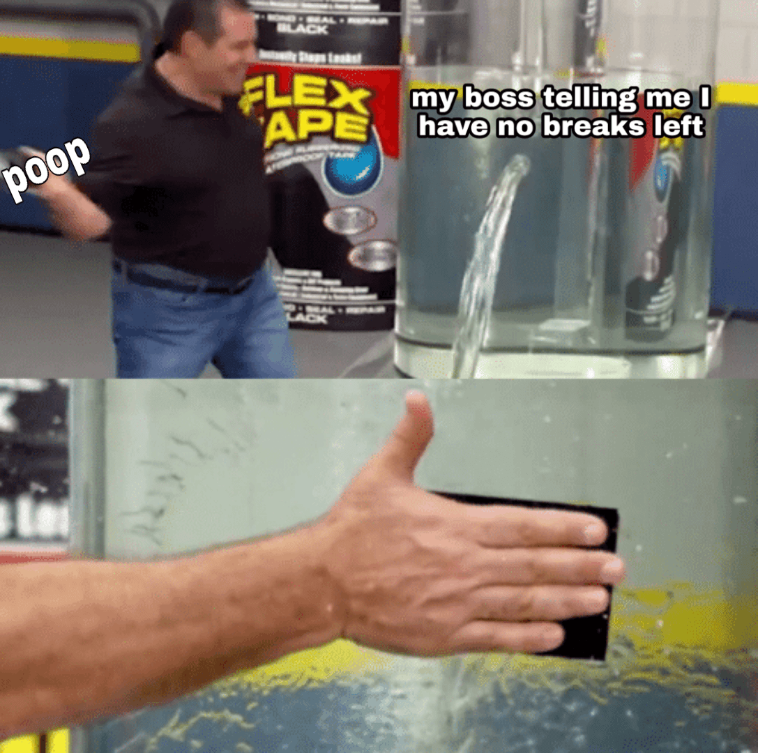 Sits on toilet until legs are numb r/memes