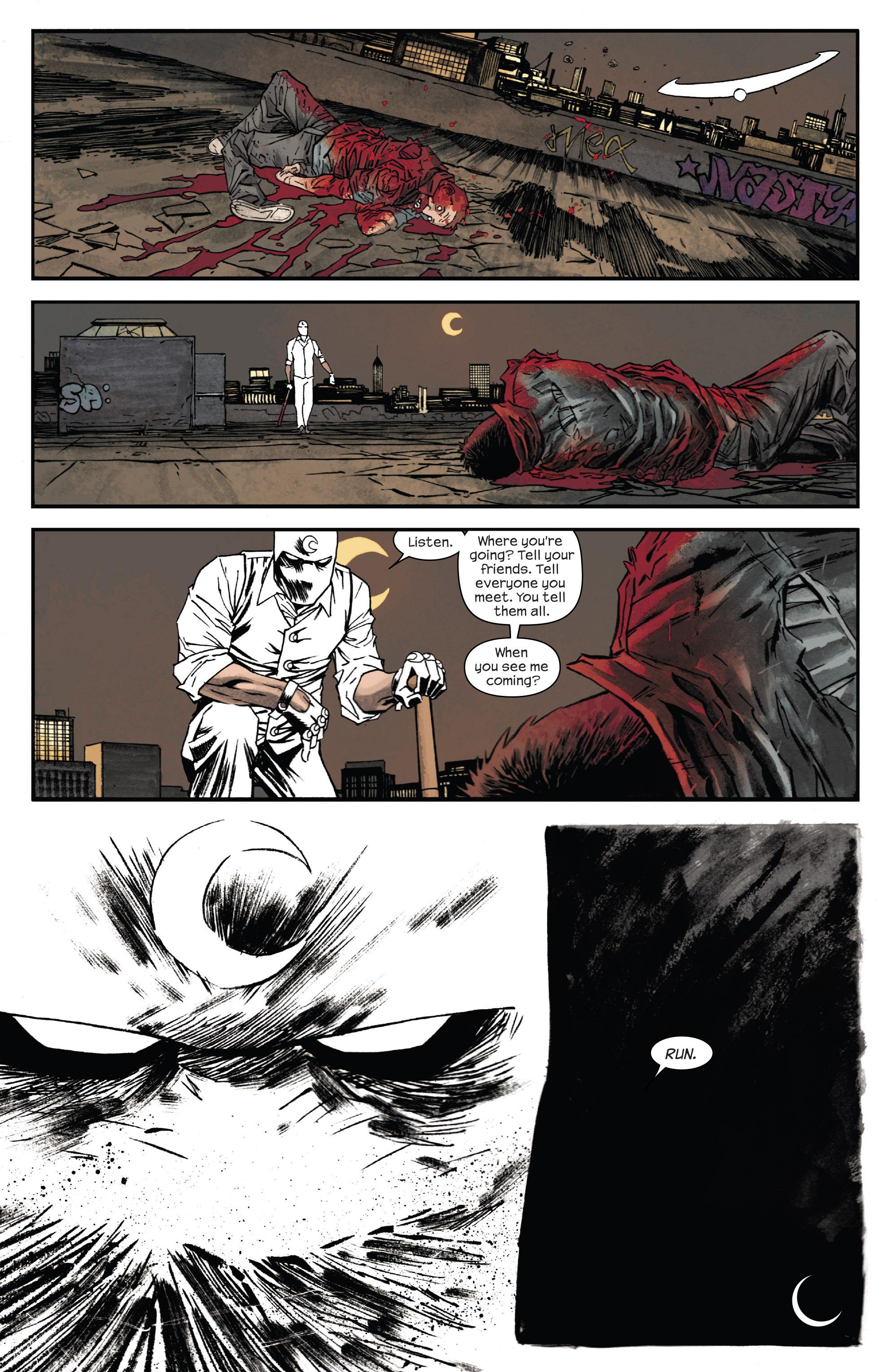 Moon Knight 5, by Warren Ellis & Declan Shalvey comicbooks
