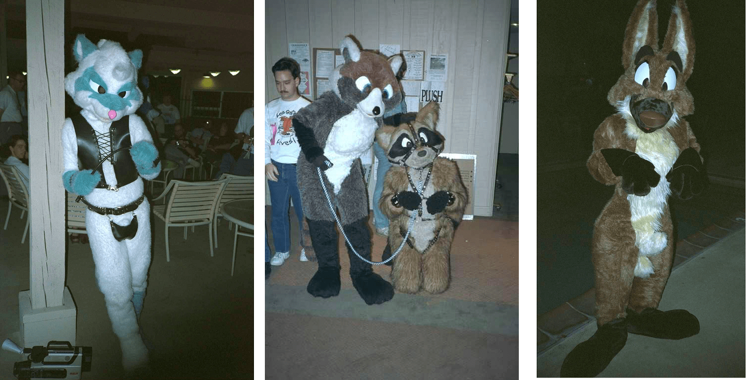 Scenes from the world's first ever furry convention, "Confurence