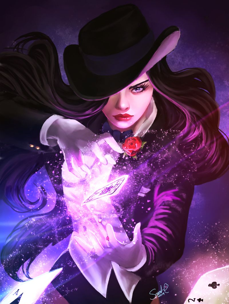 [Fan Art] Zatanna by FortyFathoms