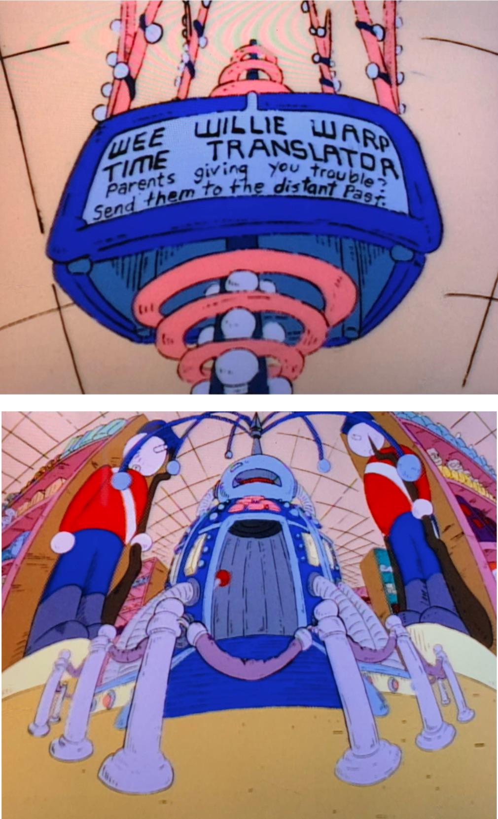 Why was the toy palace selling a time machine? 😂 I love the goofiness