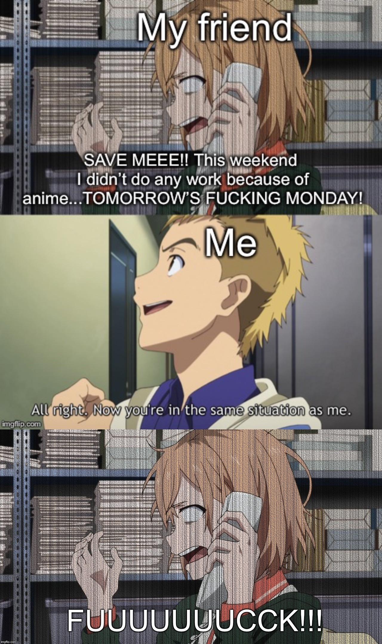 If heads are gonna roll, 2 heads are better than 1 r/Animemes