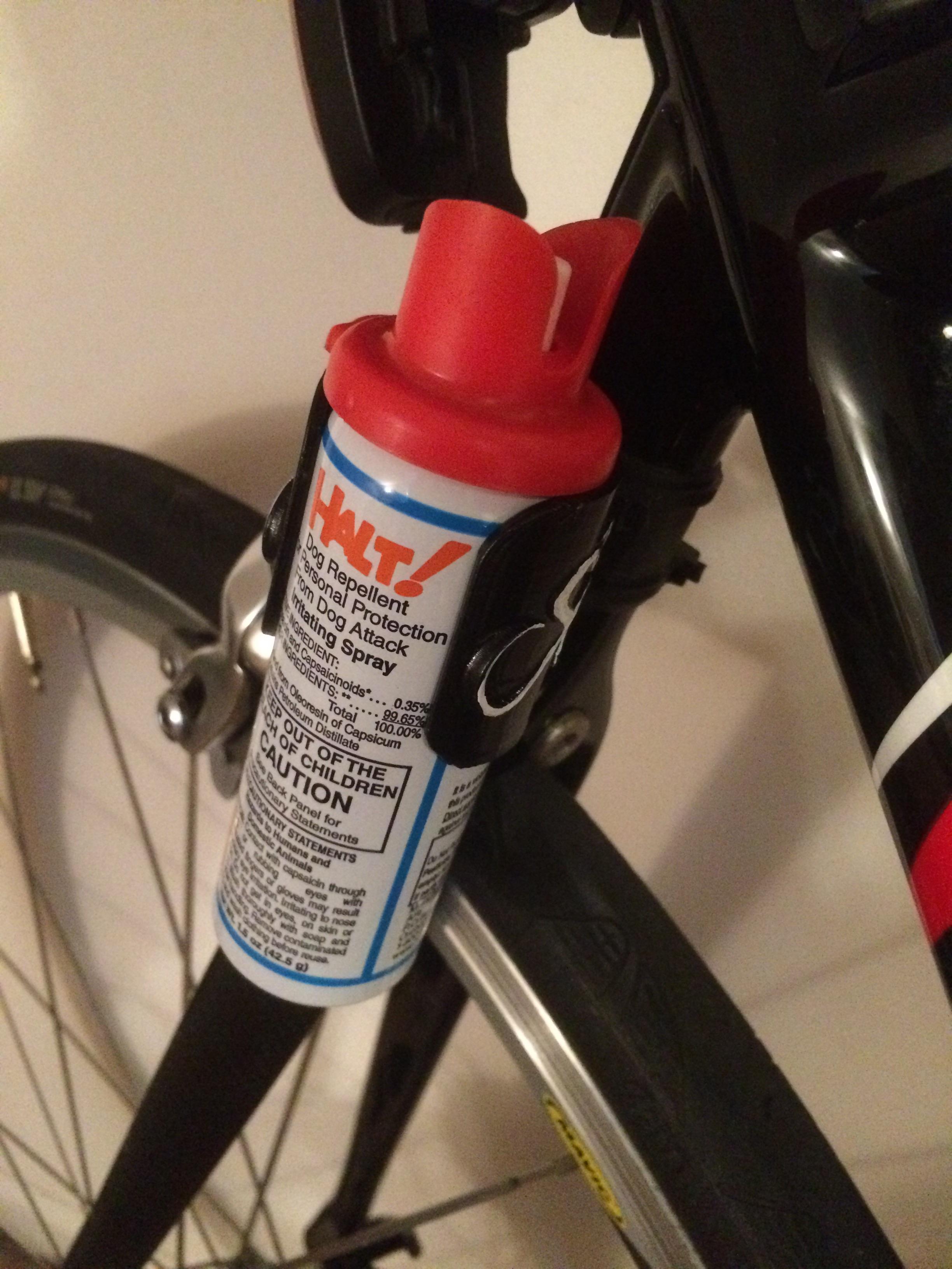 Better safe than sorry Halt! dog repellent for those Midwest country