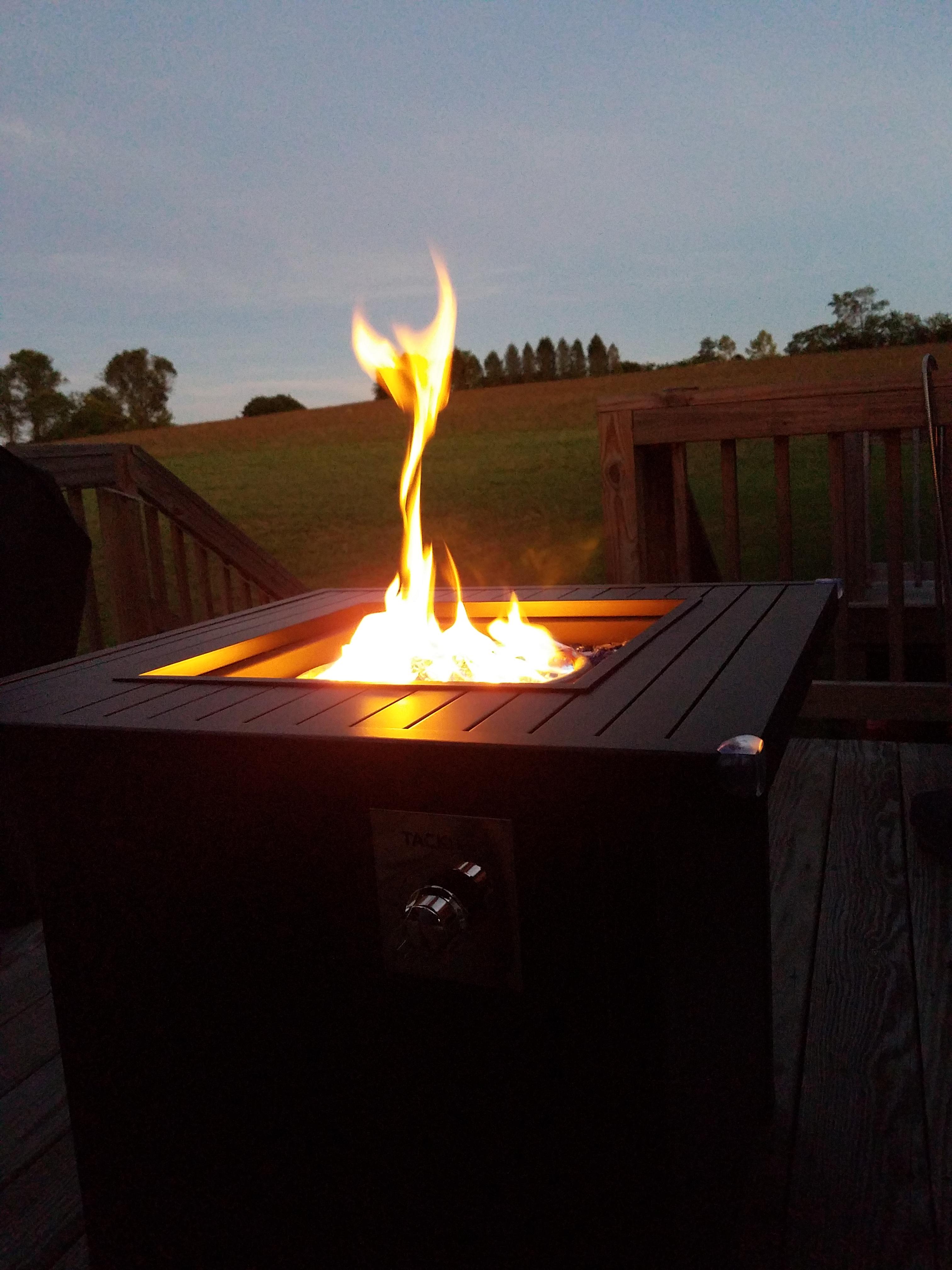 Took this picture at just the right moment for a phoenix to rise from