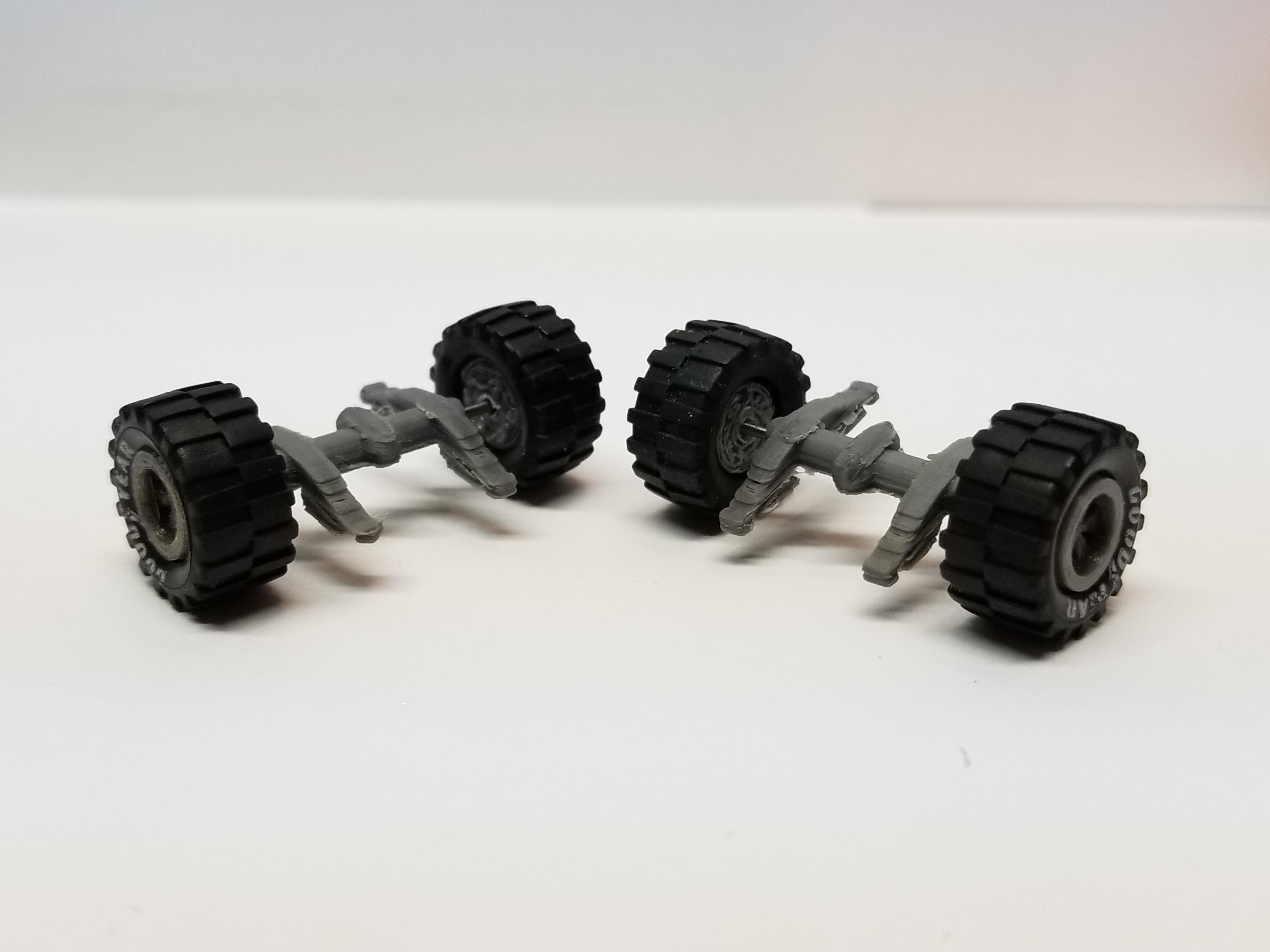 Custom Leaf Springs & Axles for Lifting Hot Wheels r/HotWheels