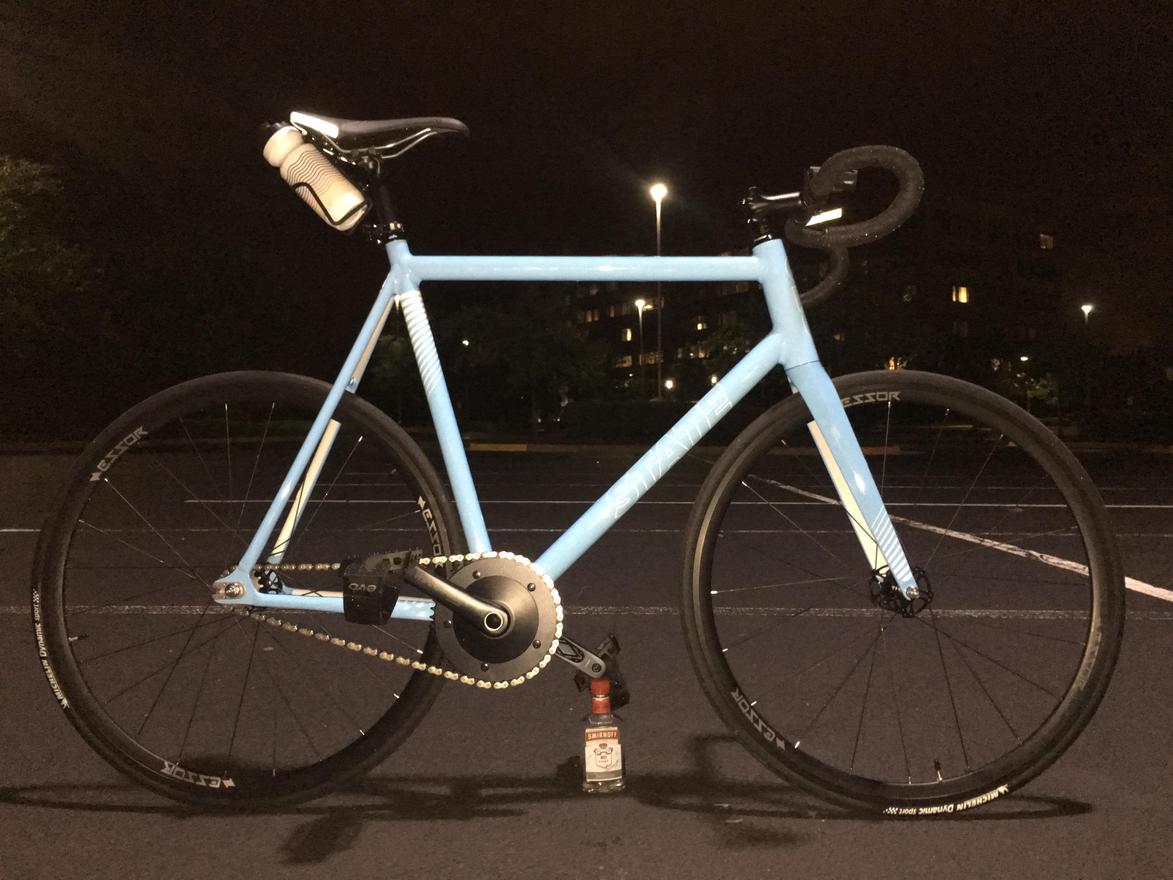 I figured out how people take those weird floating bike photos