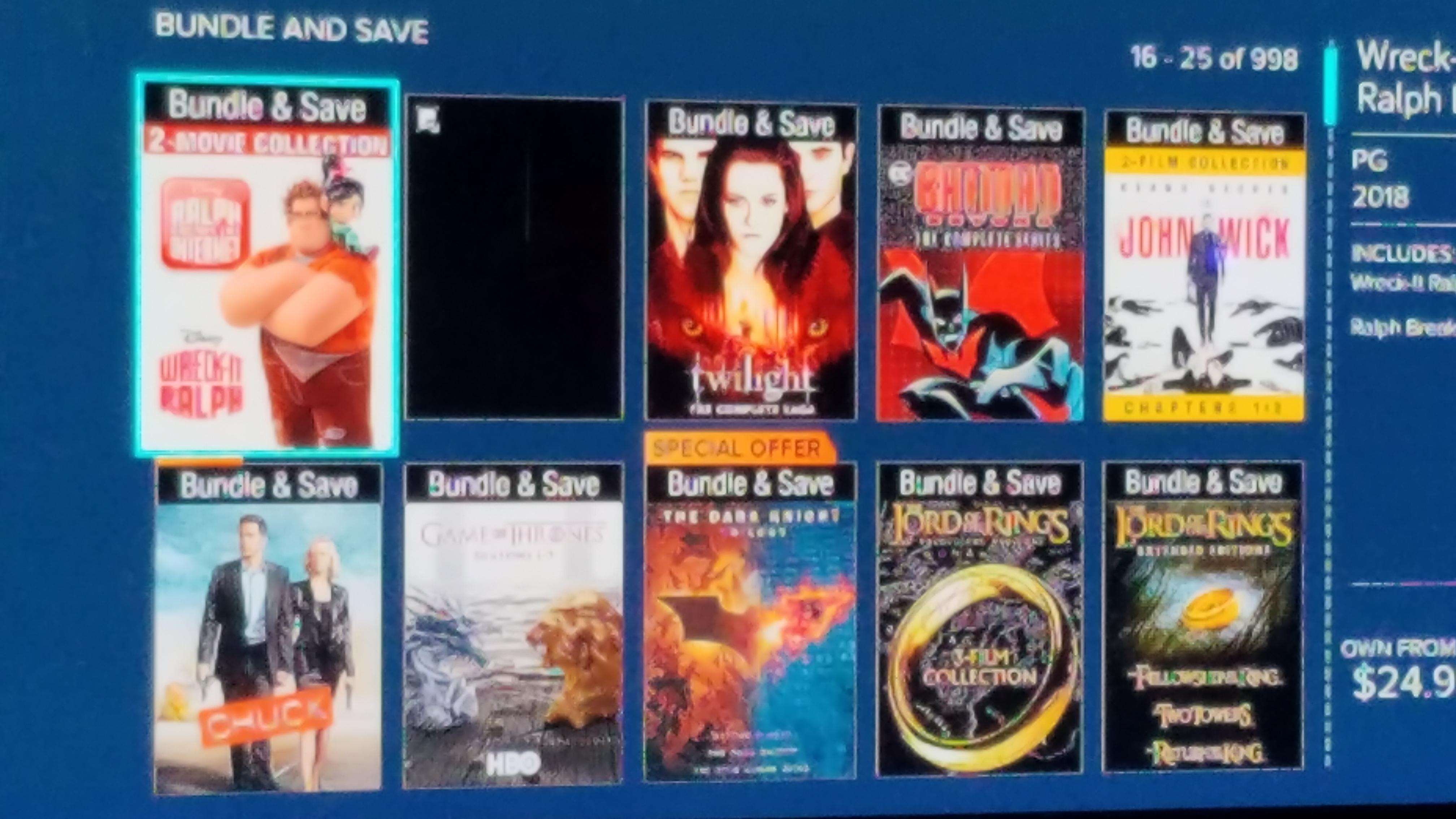 Is anyone else having issues with covers being blacked out? vudu