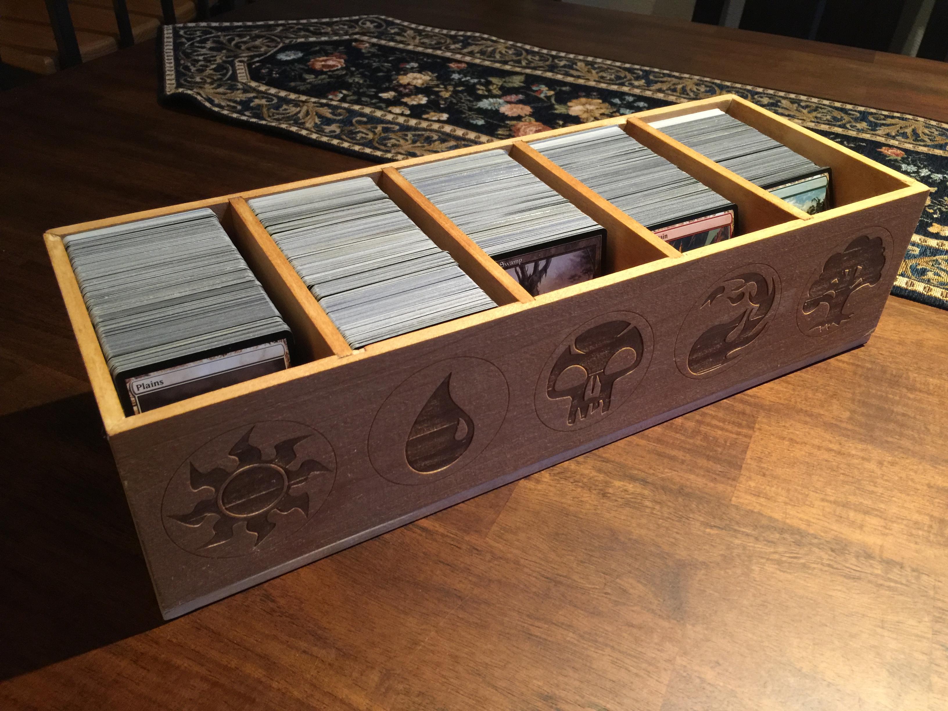 First actual project a land station for Magic the Gathering r