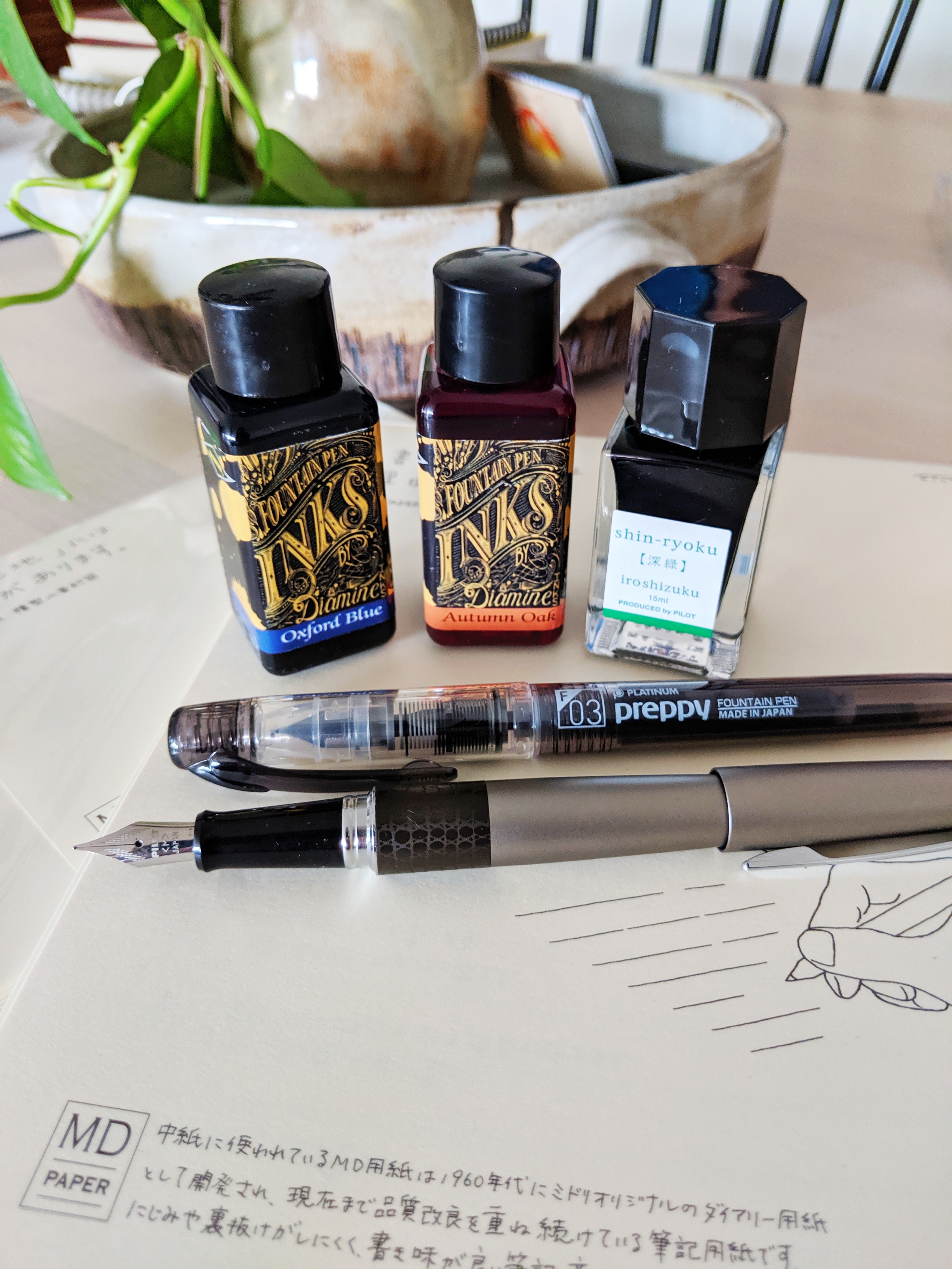 Thank you r/fountainpens! I made a post recently asking for help in