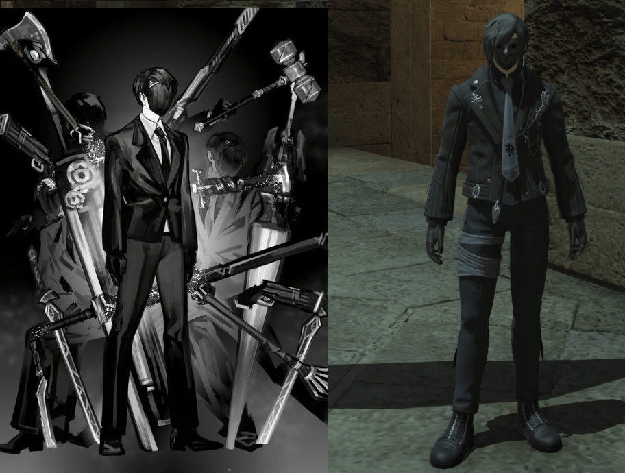 I tried to make Roland from Library of Ruina in game, what do you think