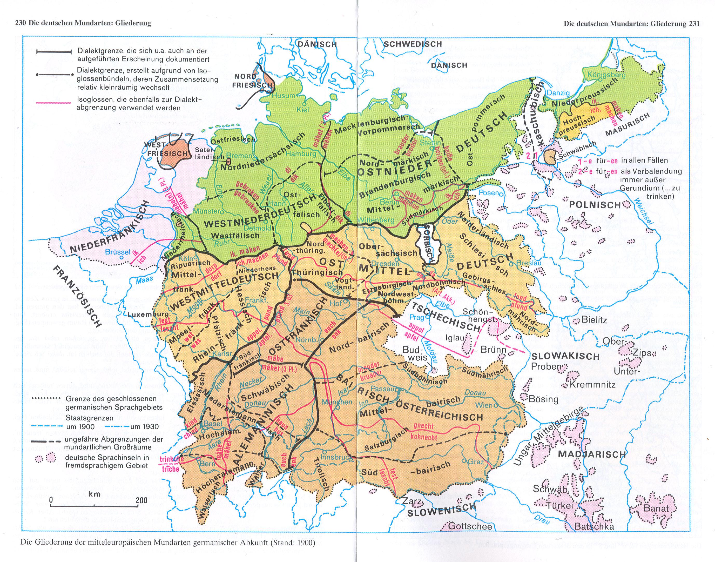 German dialects early in the 20th century r/europe