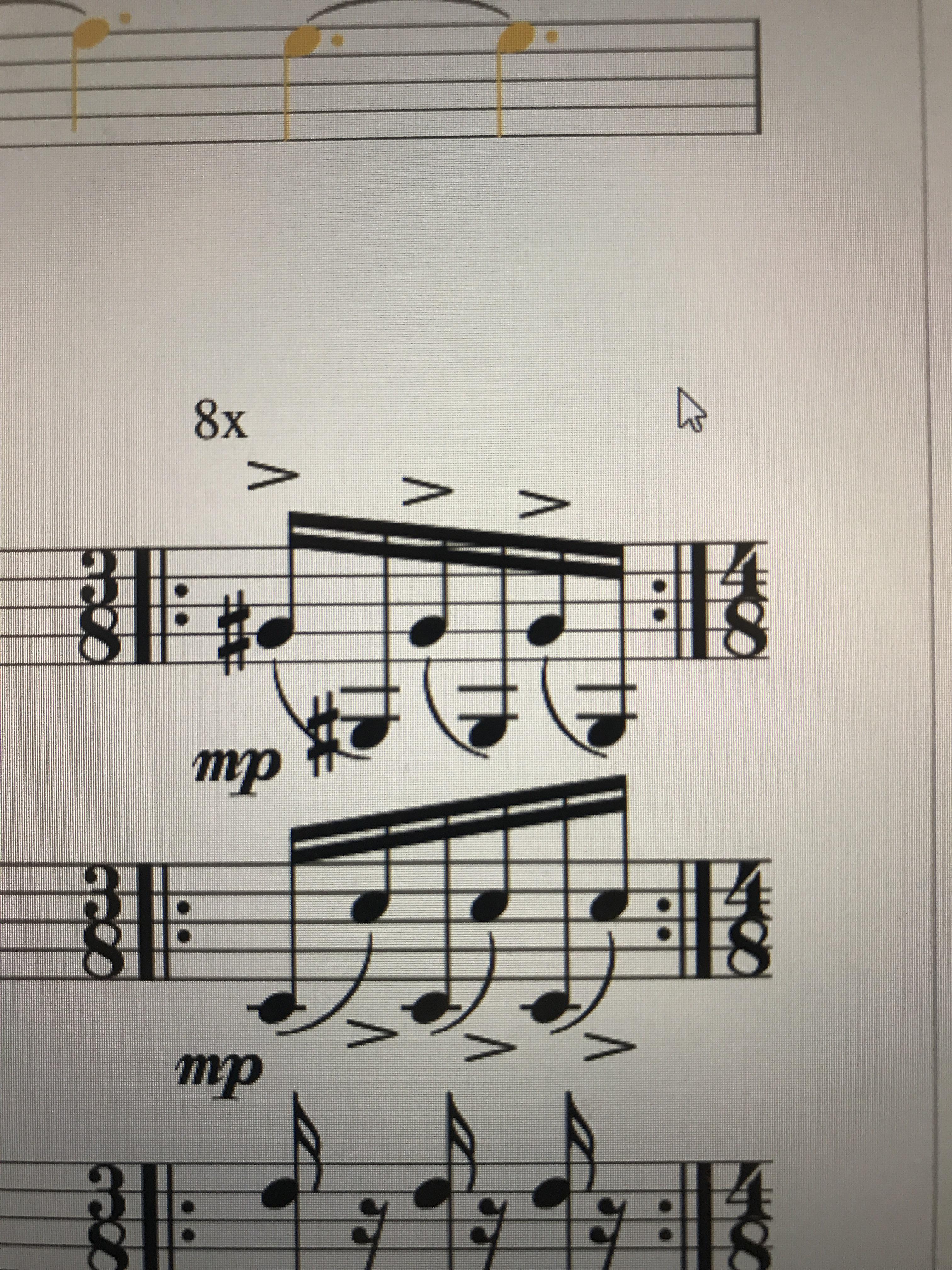 HELP! Writing for for the first time... Is it possible to play octaves very fast like a