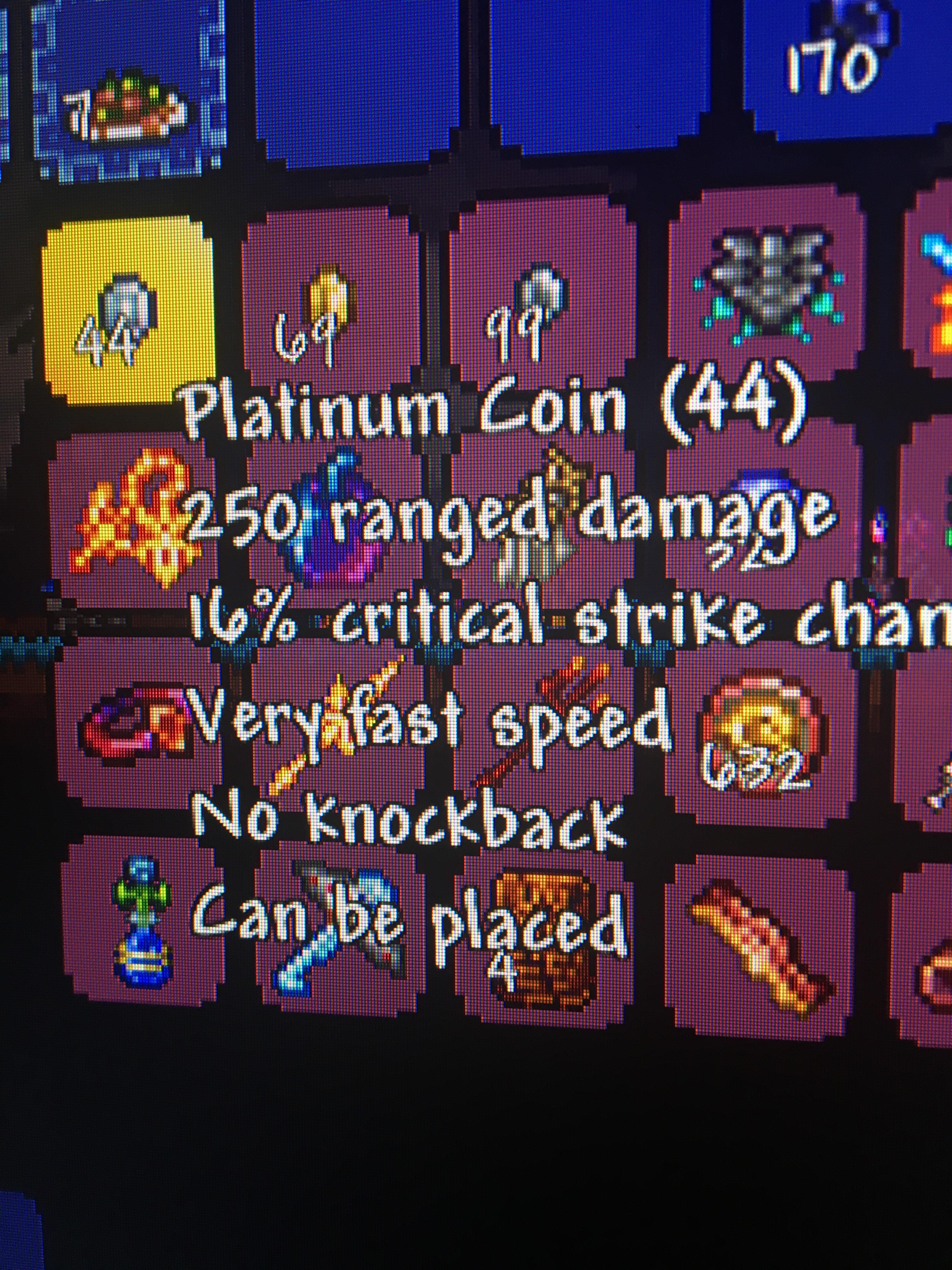 Anyone on terraria PS4 have either a suspicious looking