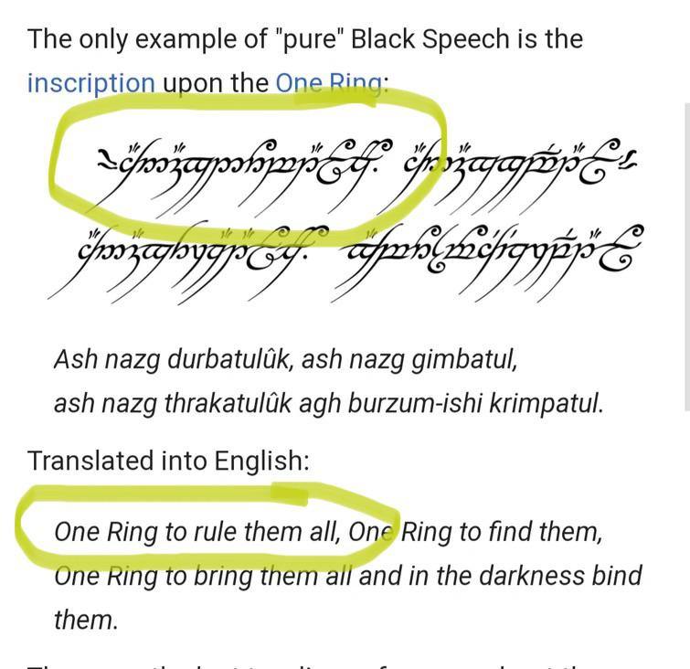 ring inscription do the two circled bits of text match up? i.e does