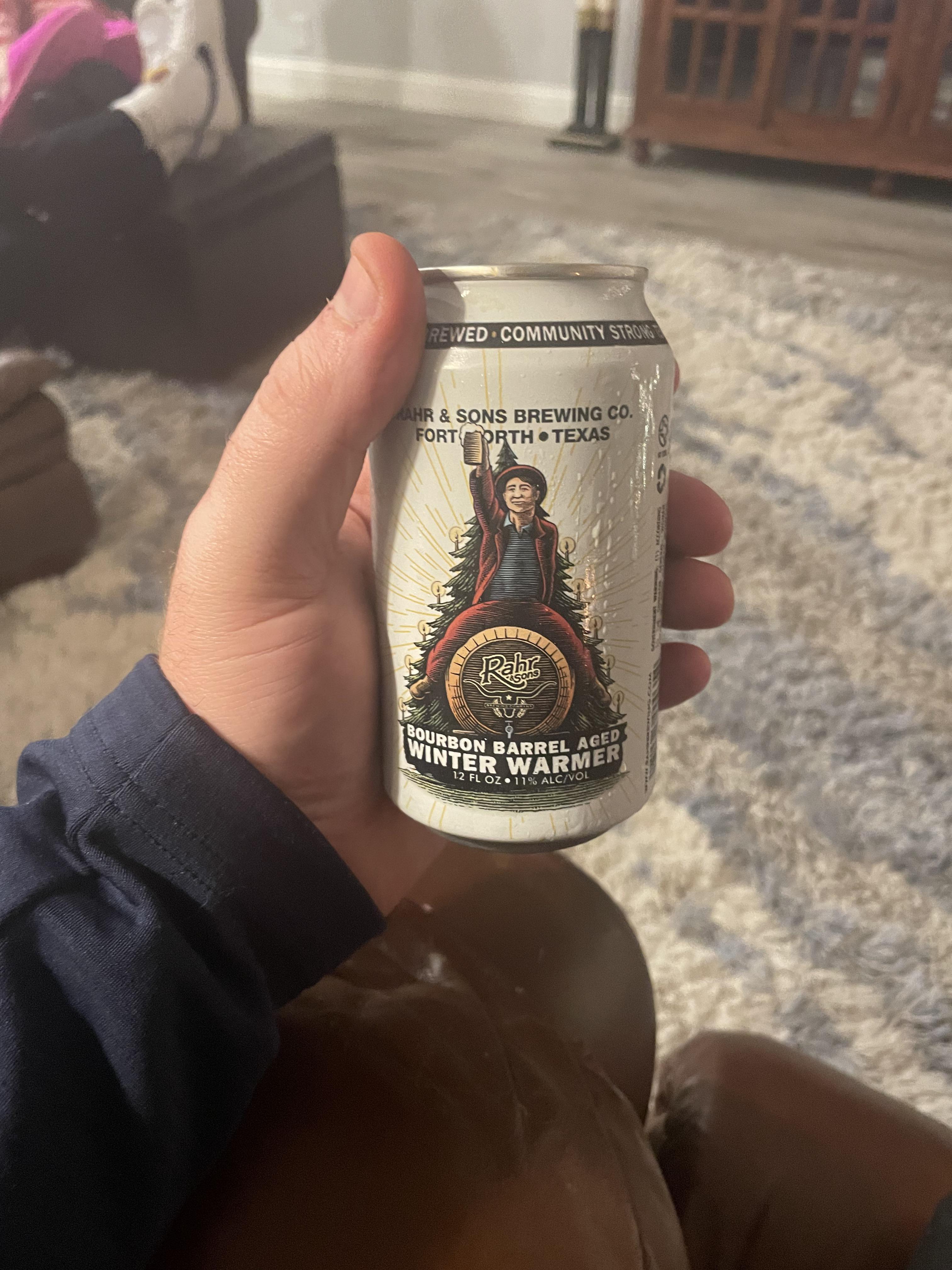 Bourbon Barrel Aged Winter Warmer by Rahr r/beerporn