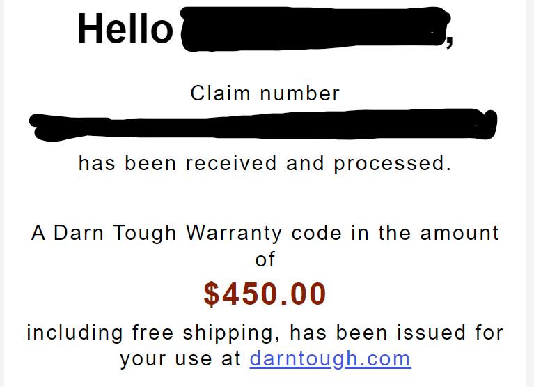 Darn Tough Socks lifetime warranty is no joke! r/BuyItForLife