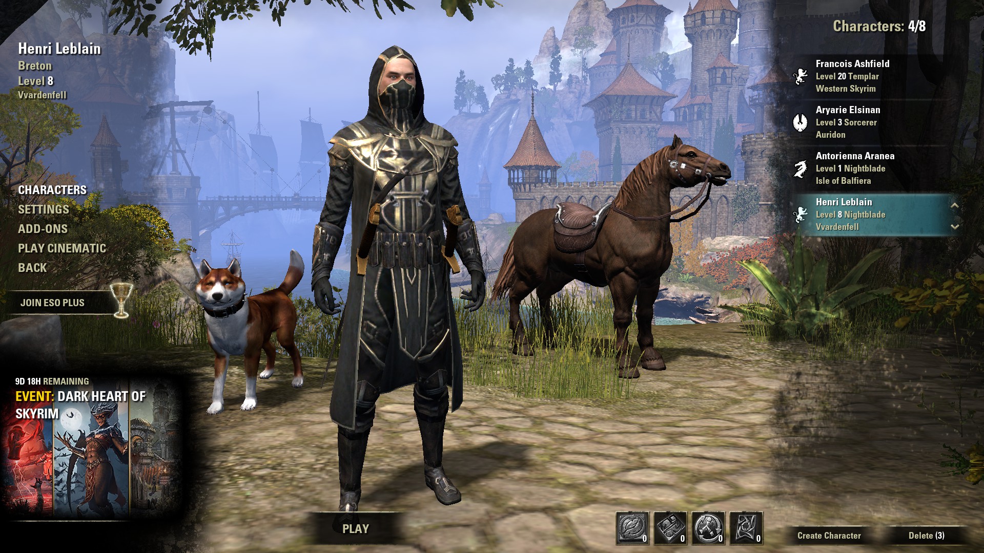 Finally got the Breton Hero armor after 8 years of missed chances. Here