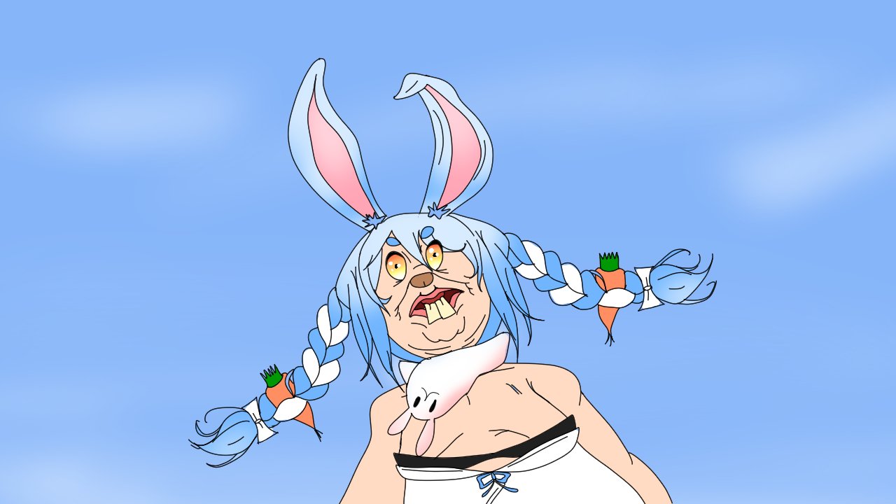 *Sniff* it stinks, peko Hololive
