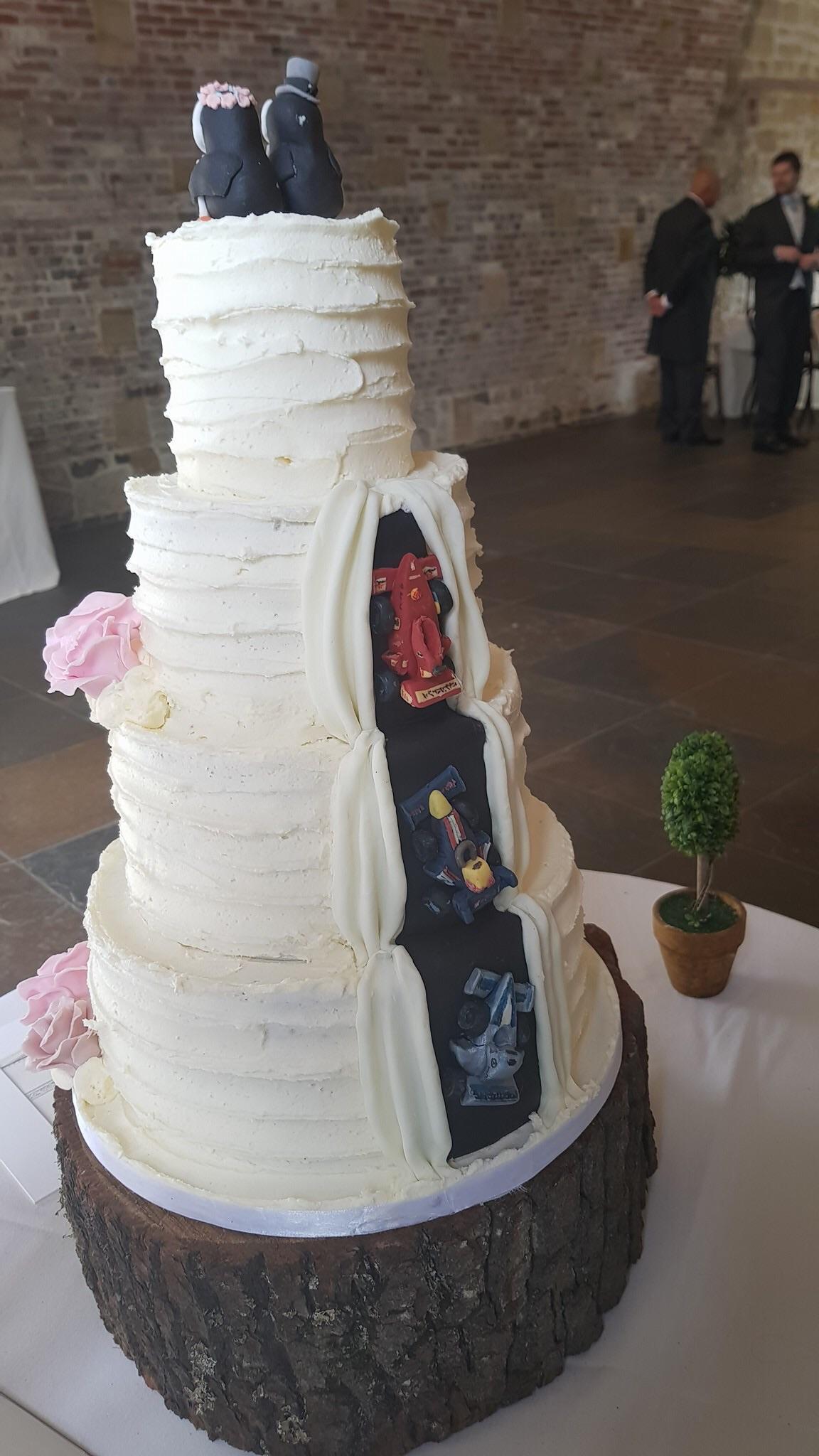 Secret part to my Wedding Cake this weekend! r/formula1