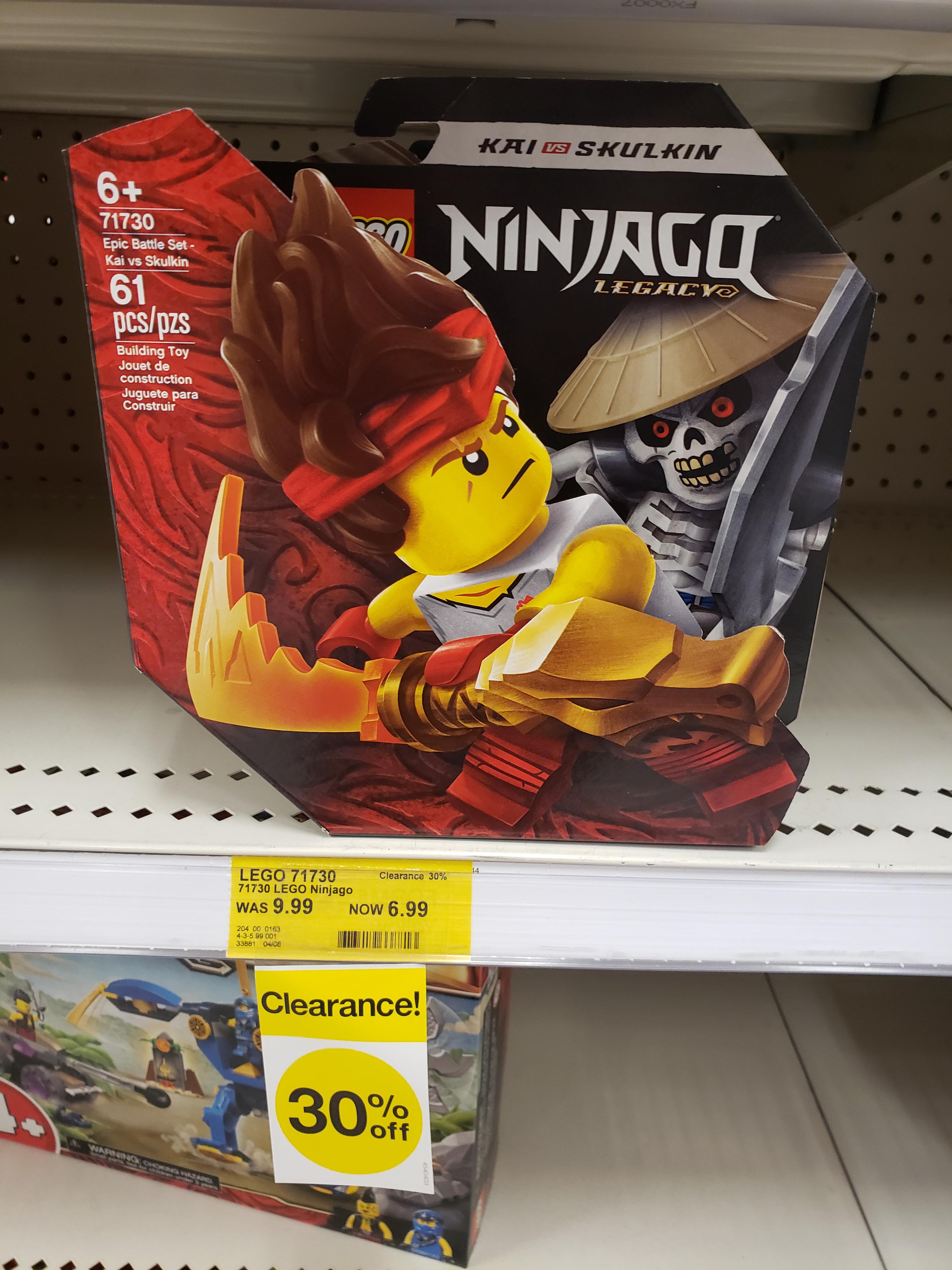 [Target] Ninjago Legacy Kai vs Skulkin (71730) 6.99/30 r/legodeal