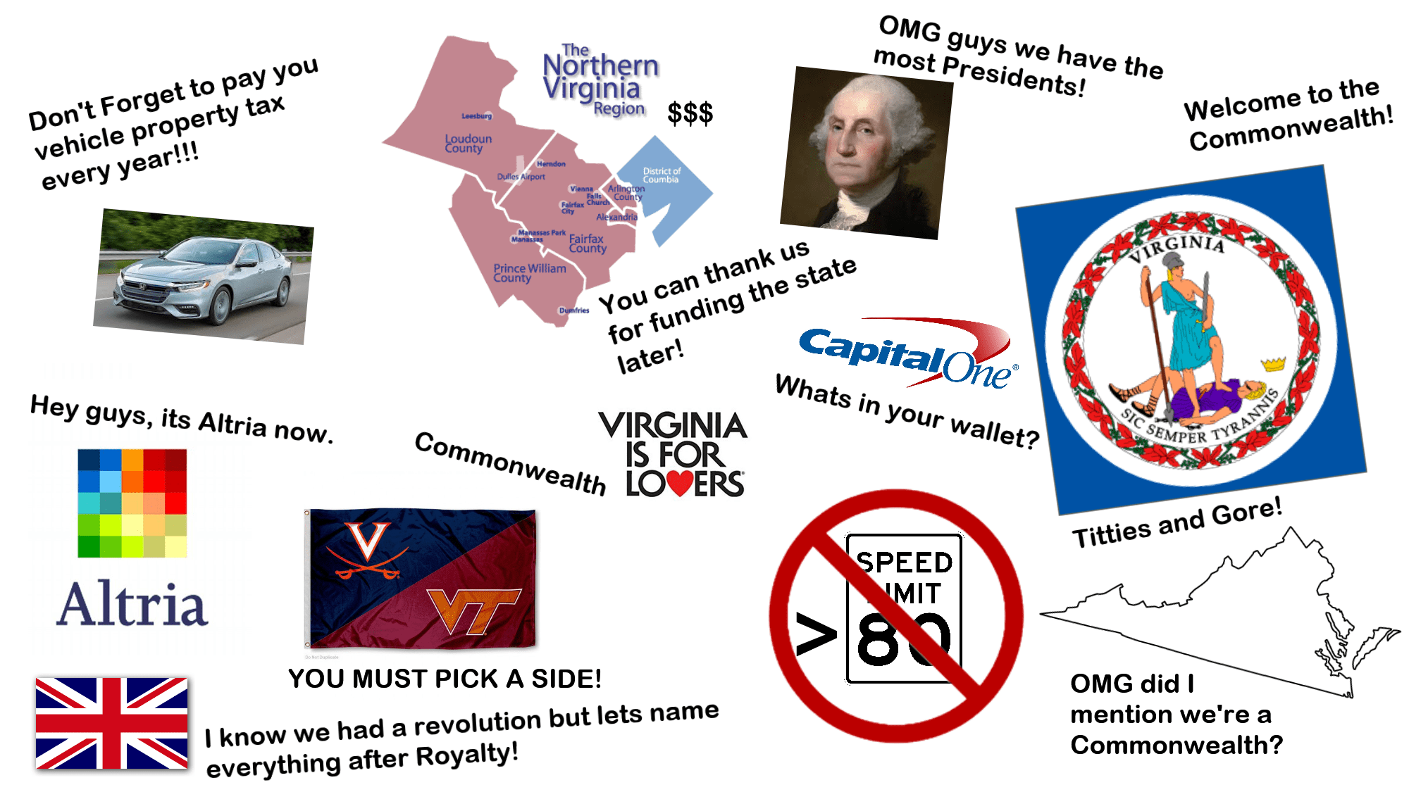 to VA starter Pack. (Its my first one be gentle plz) r/starterpacks
