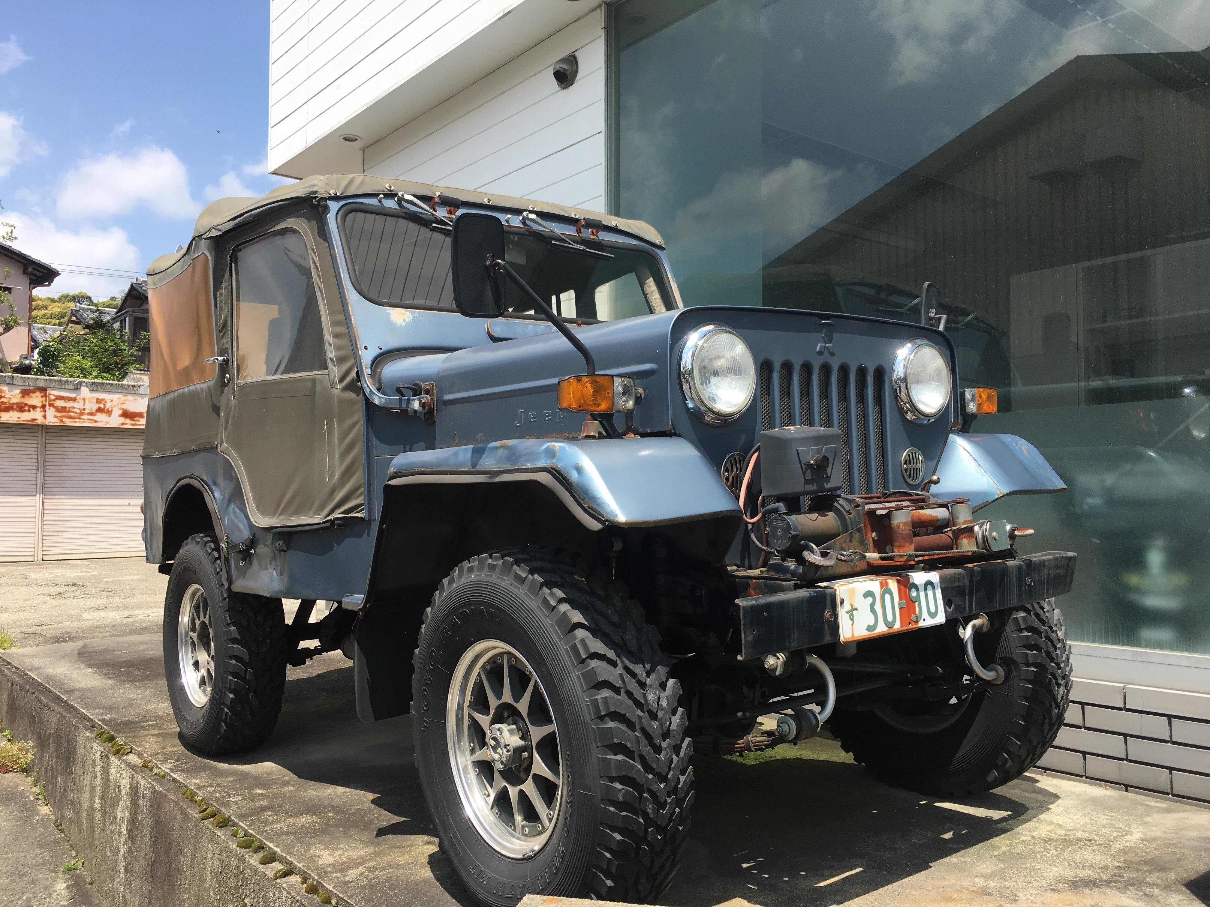 Japanese Mitsubishi made Jeep WeirdWheels