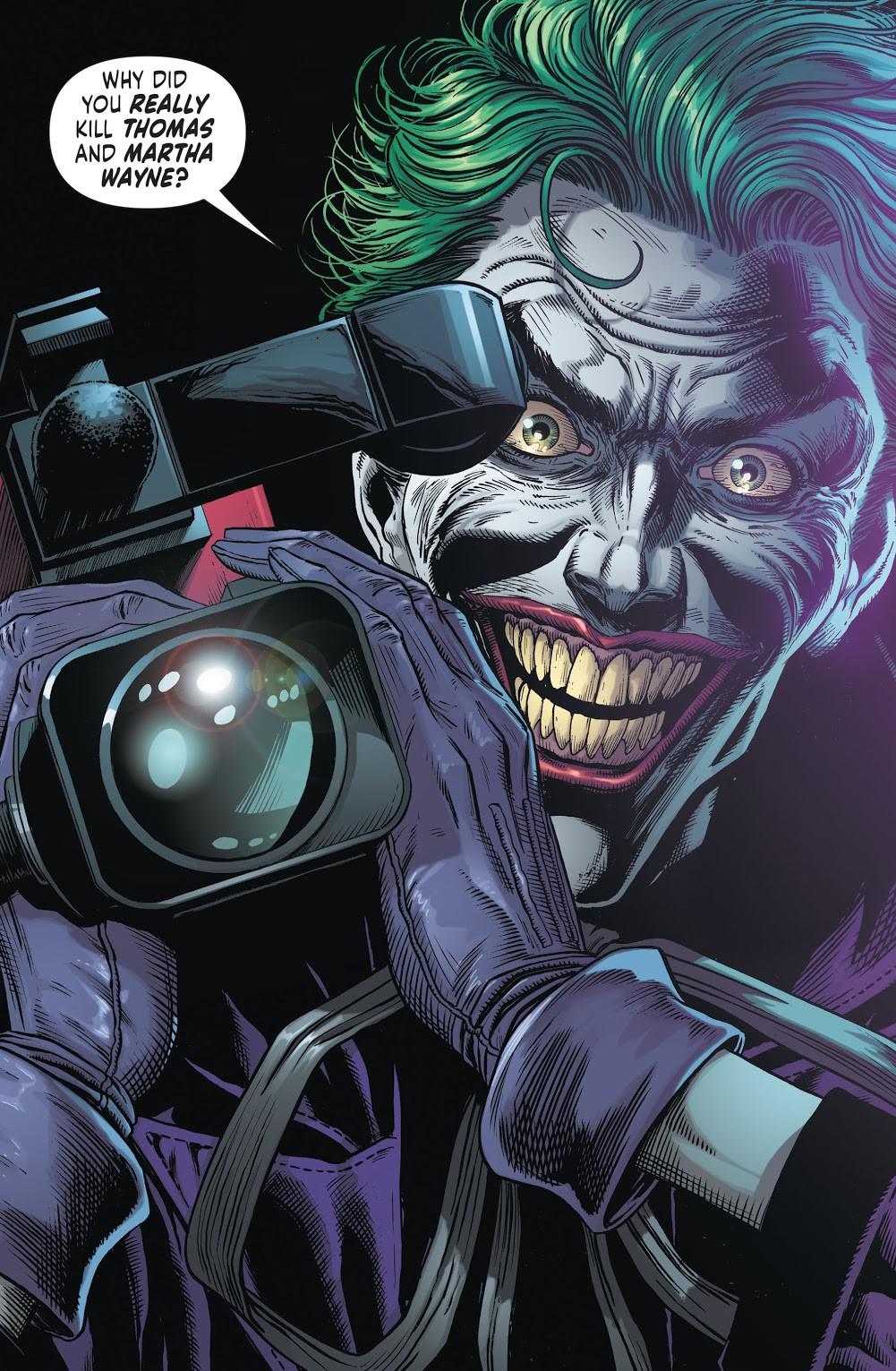 The Joker Cartoon Smile