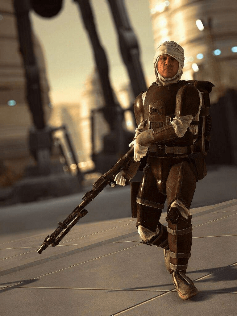 Literally just a picture of dengar StarWarsBattlefront