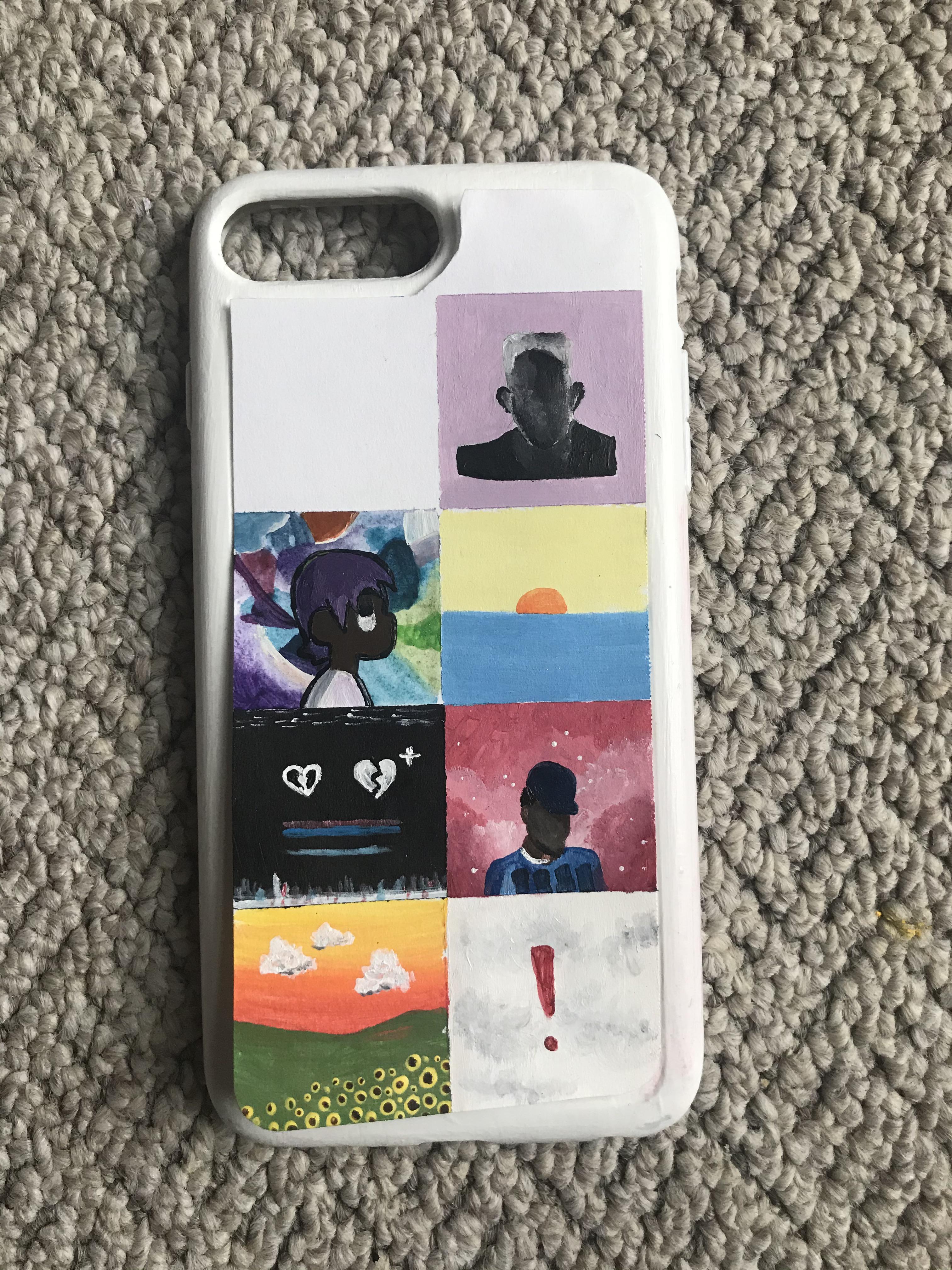 I’m painting a phone case consisting of album covers, any ideas for the