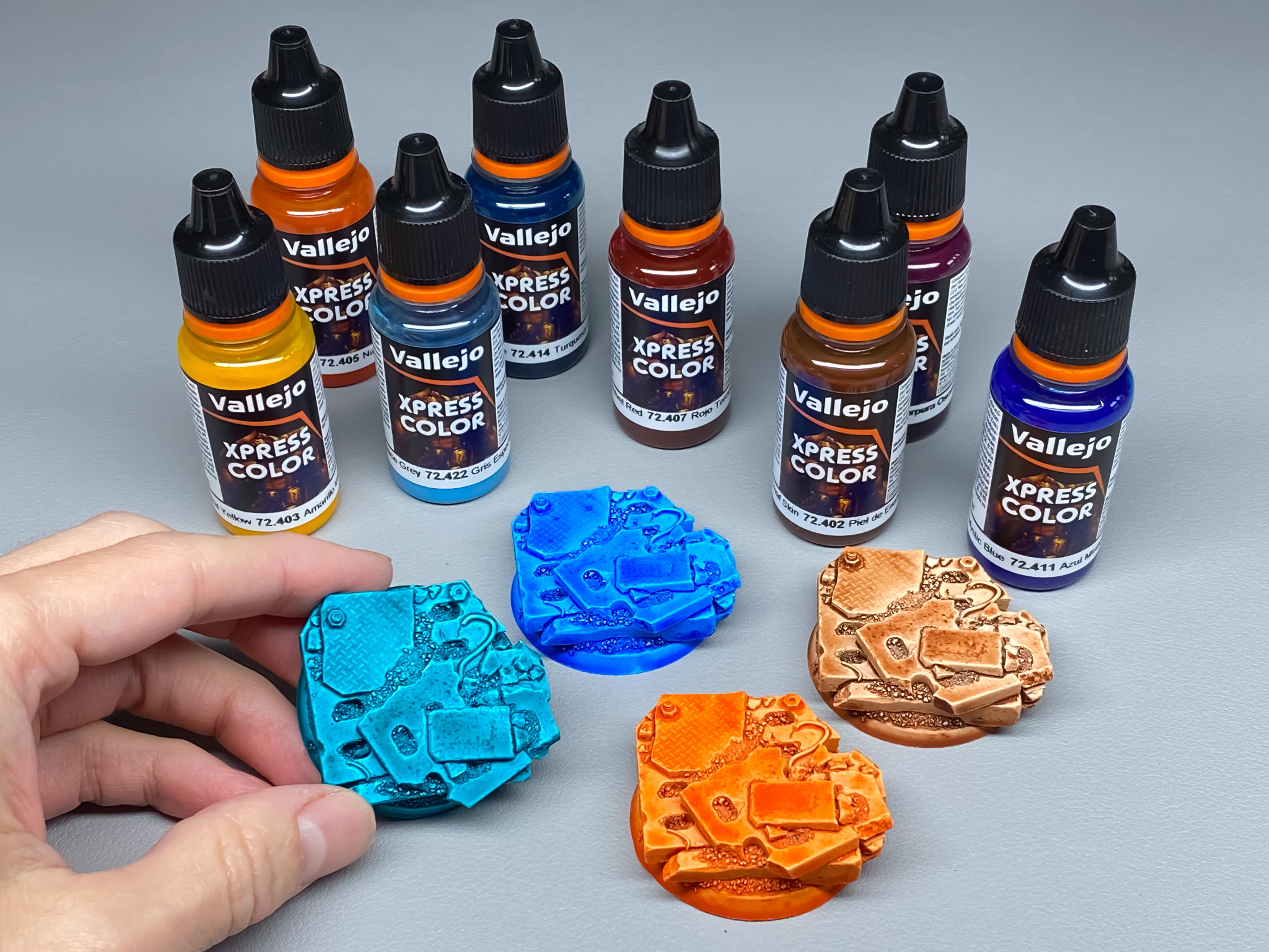 Vallejo Xpress Color paints first contact, test and review r/Warhammer