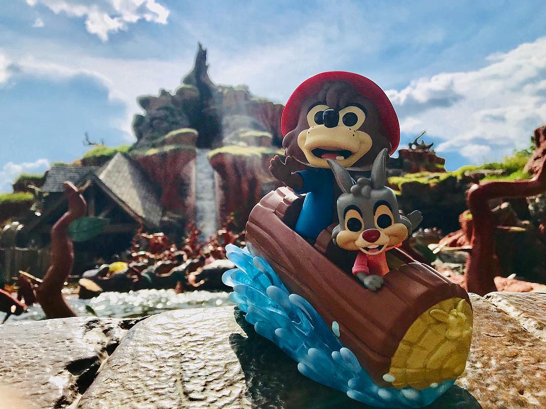 Closer look at the Splash Mountain Pop ride releasing on Saturday (from