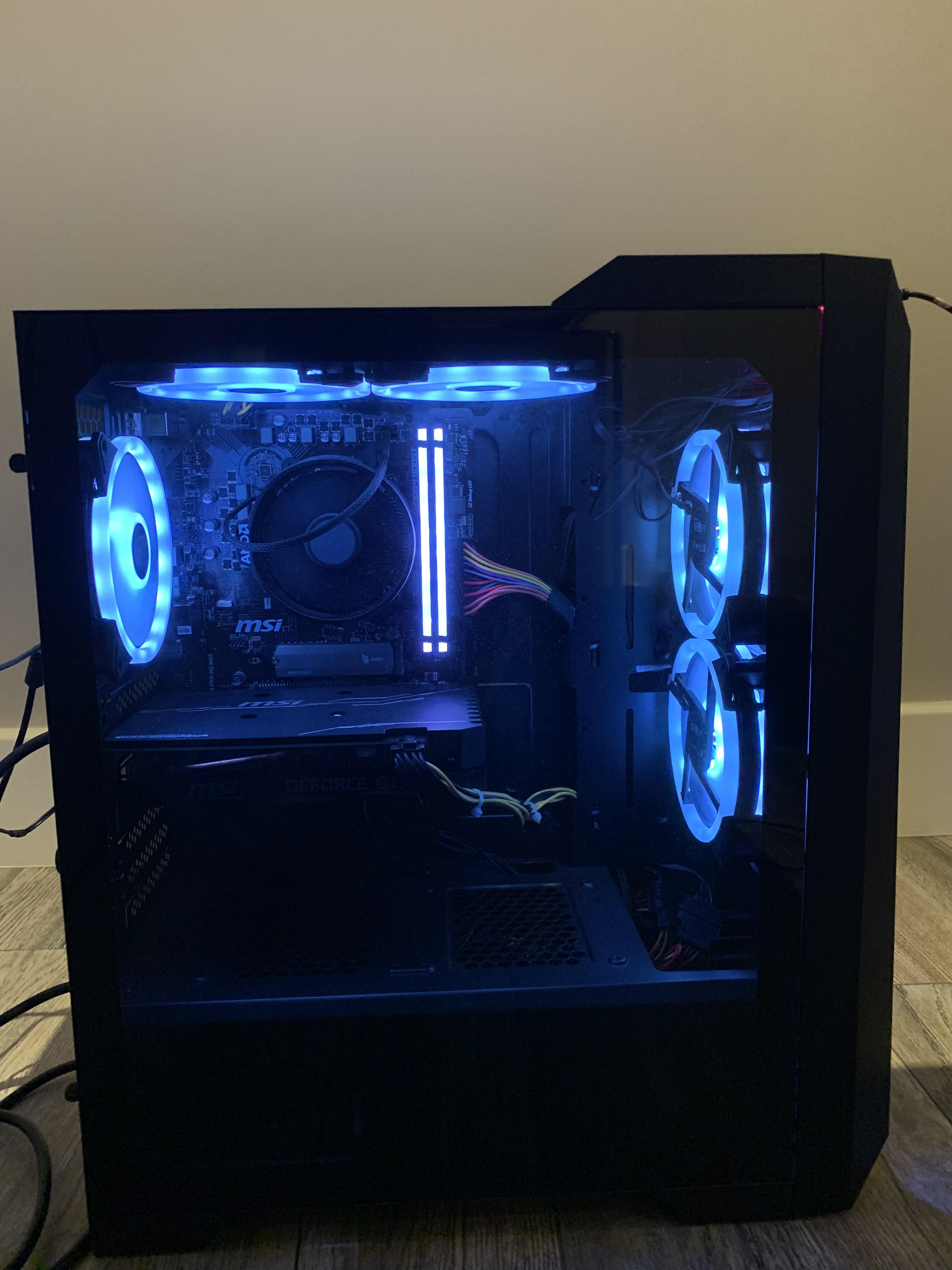 Is this fan positioning optimal for this case? 2 intake in front , 3