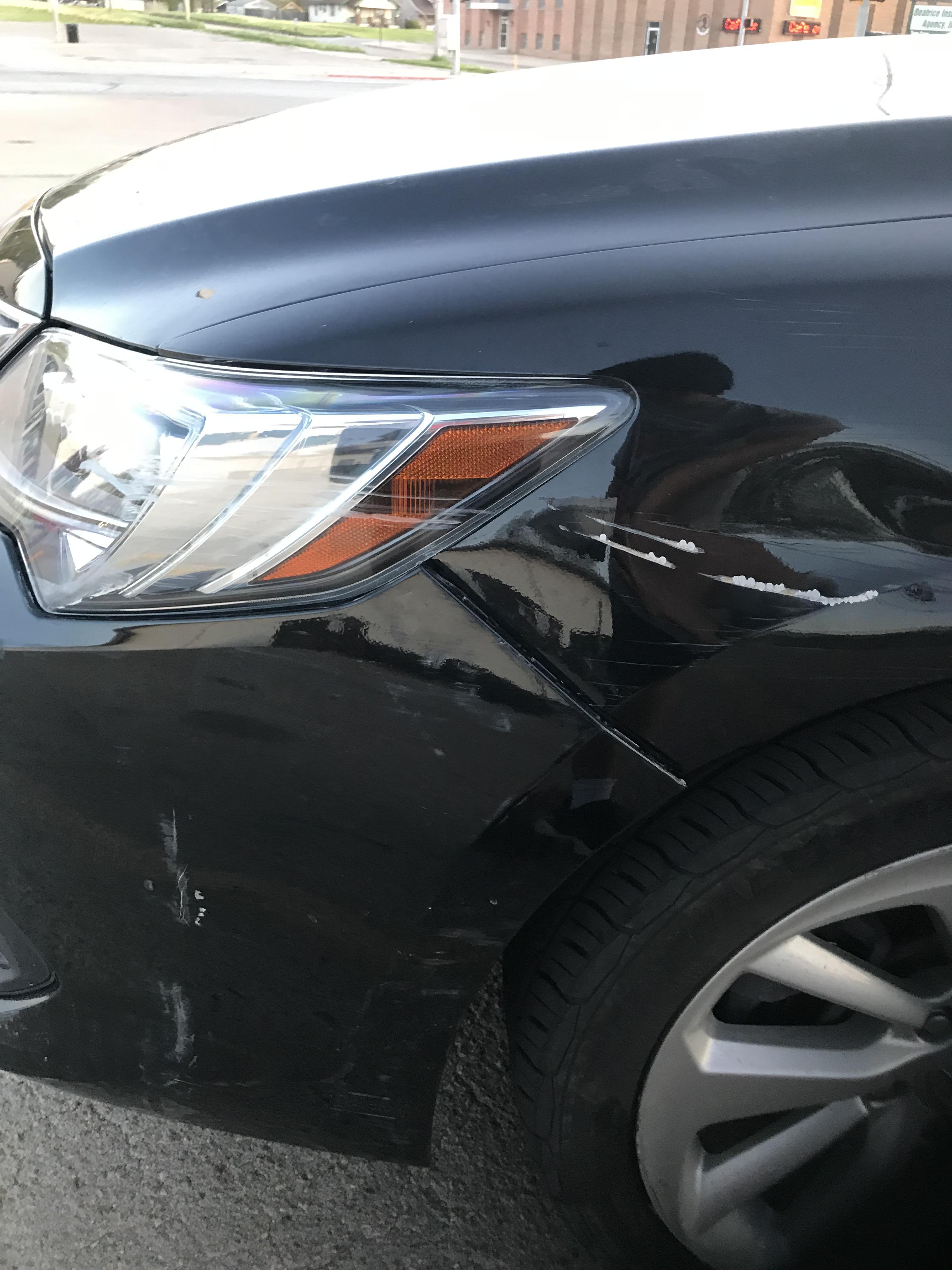 Cost to fix at body shop? Only body shop no diy. Headlight scratches