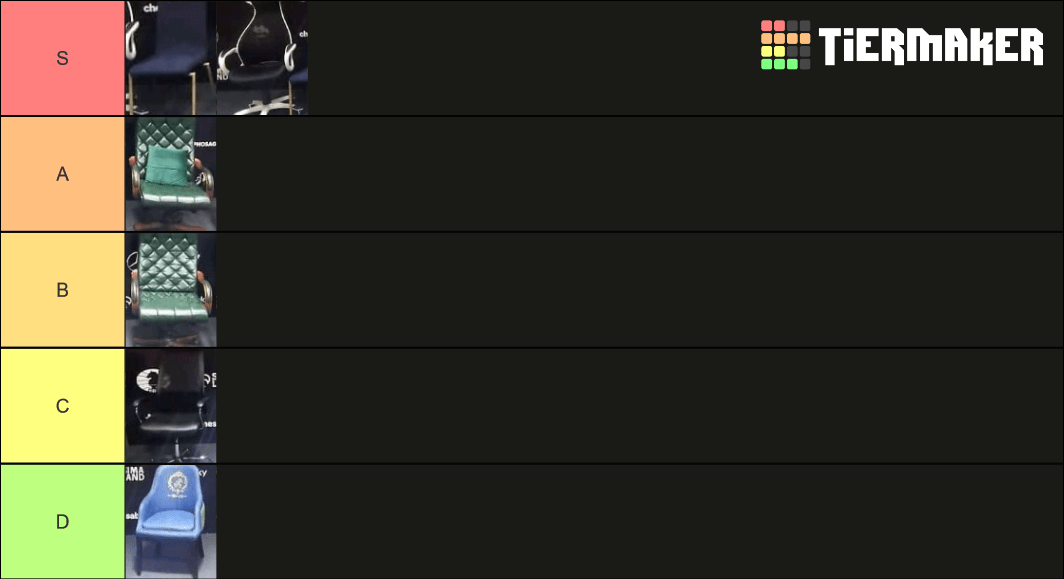 Candidate's chair tier list based on sex appeal r/AnarchyChess