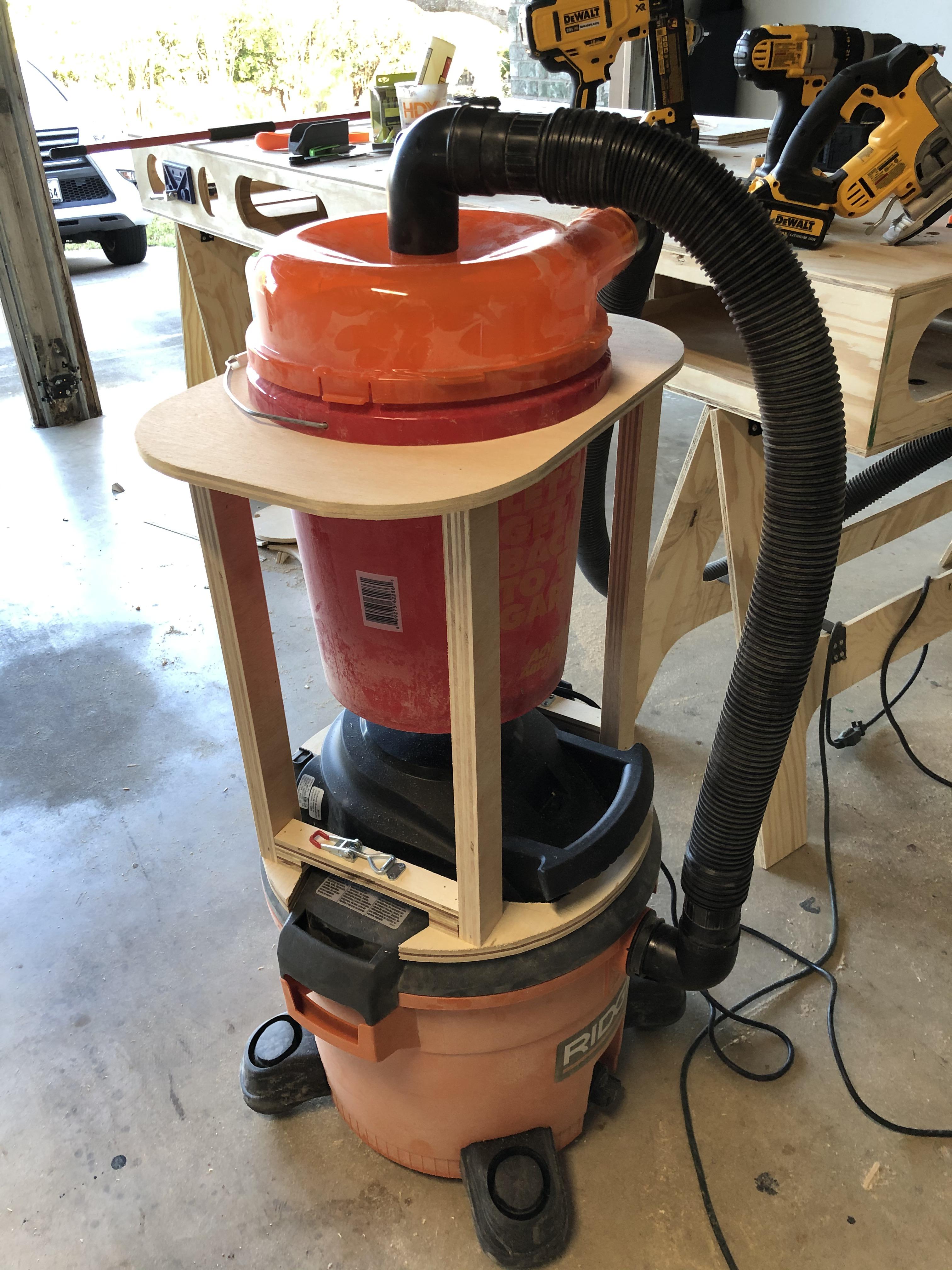 Custom Fit Dust Separator r/woodworking