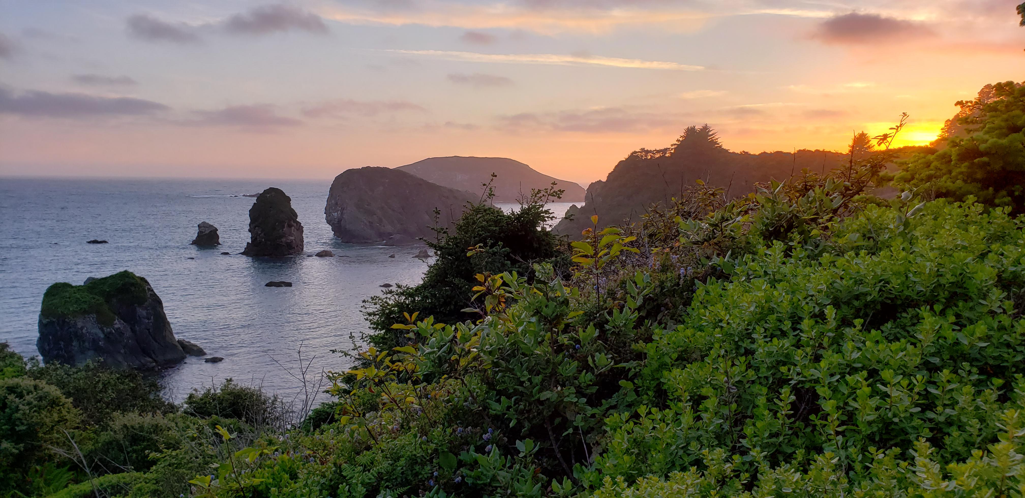 North of Brookings Oregon hiking