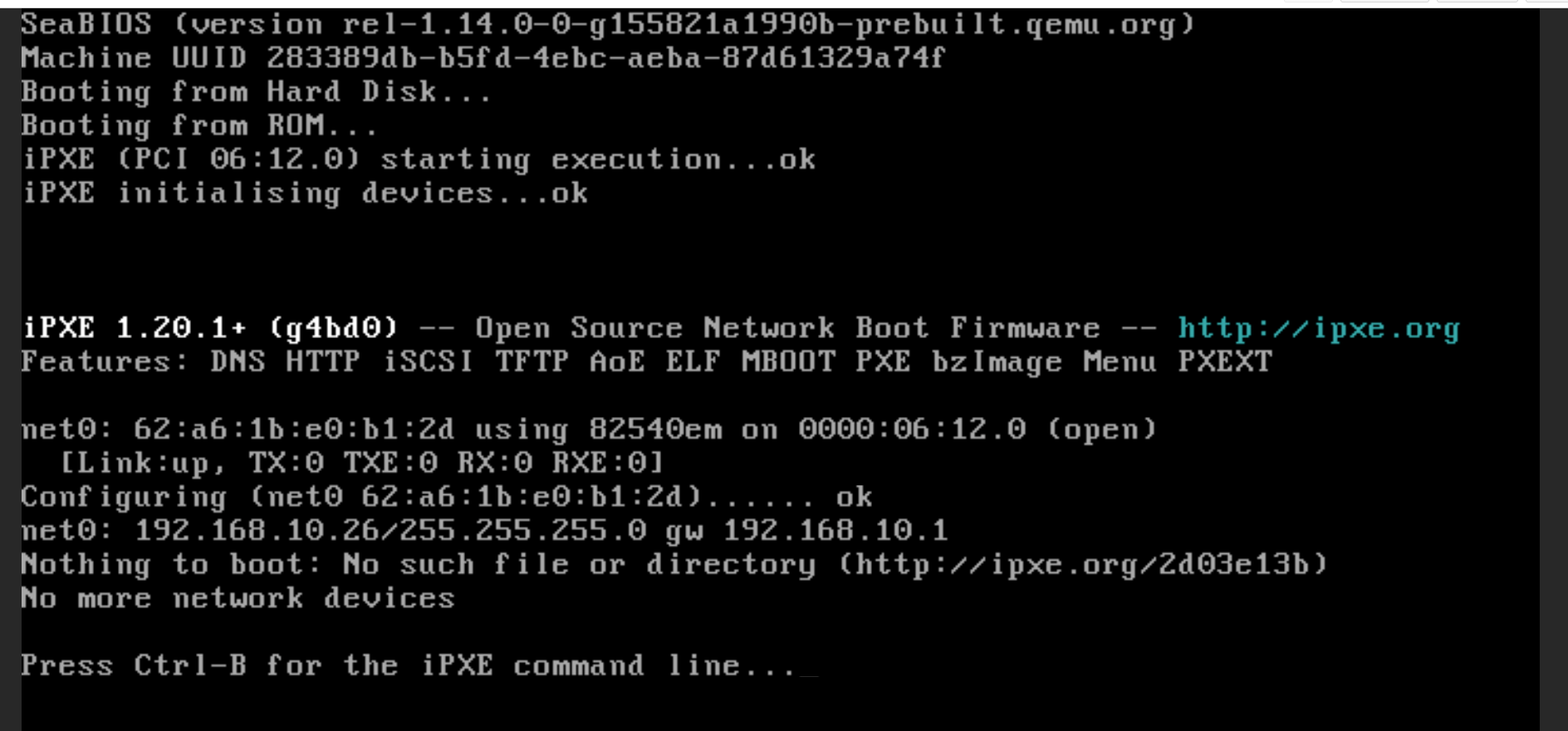 VM not coming back up shut down the cluster to move it across the house