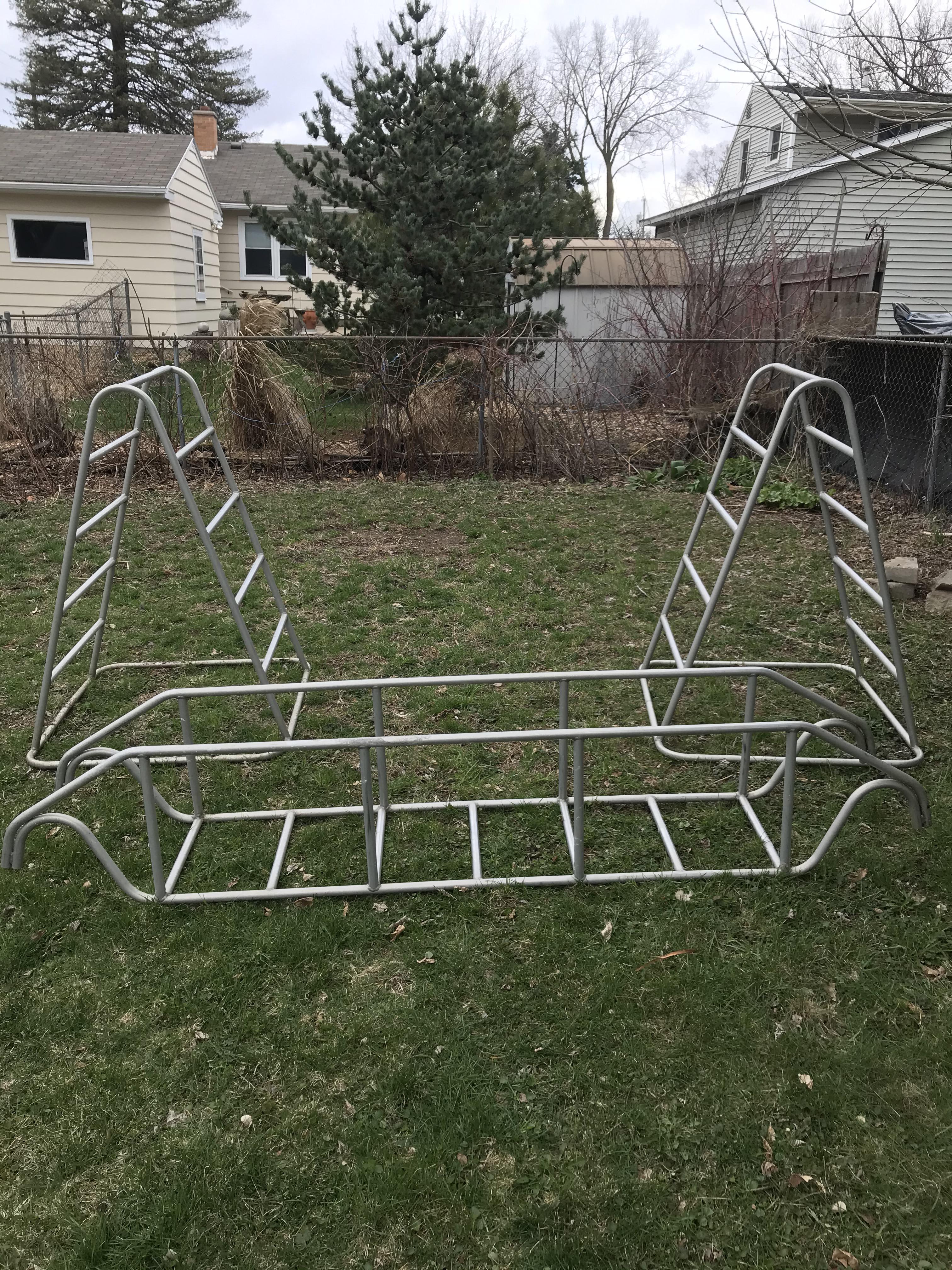 We just moved in to a new house and this was stacked the corner of our