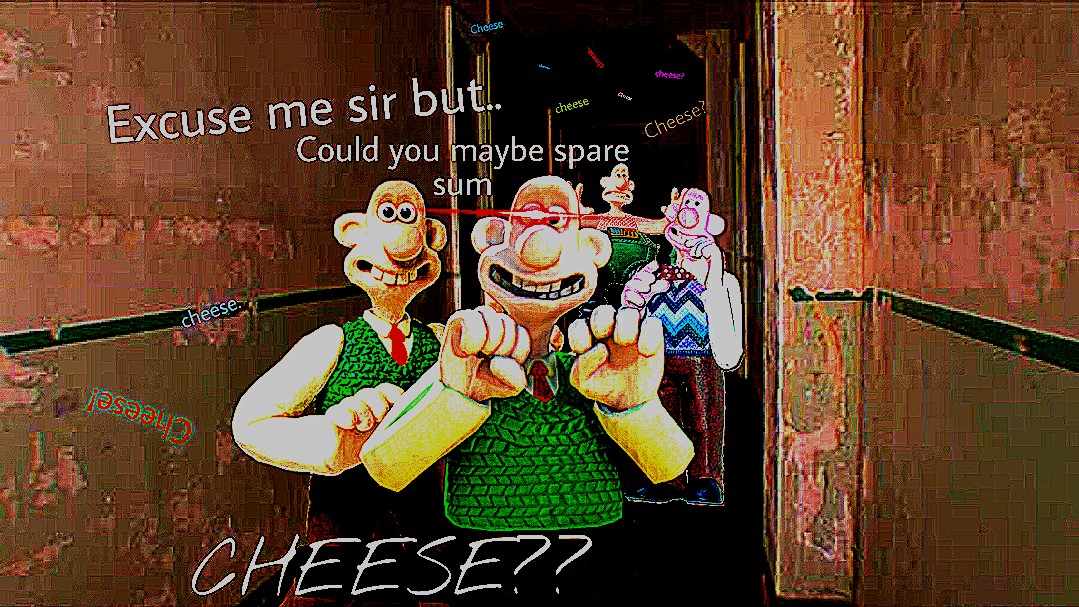 Where's the cheese, gromit? r/memes