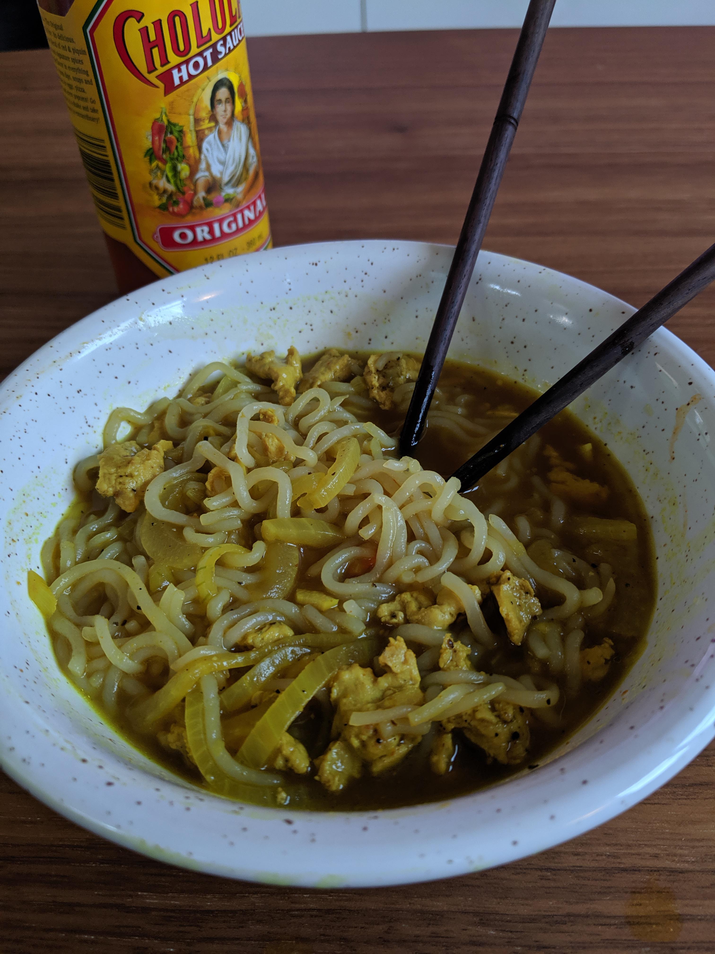 140 calorie ramen [Alternative title How to make shirataki noodles