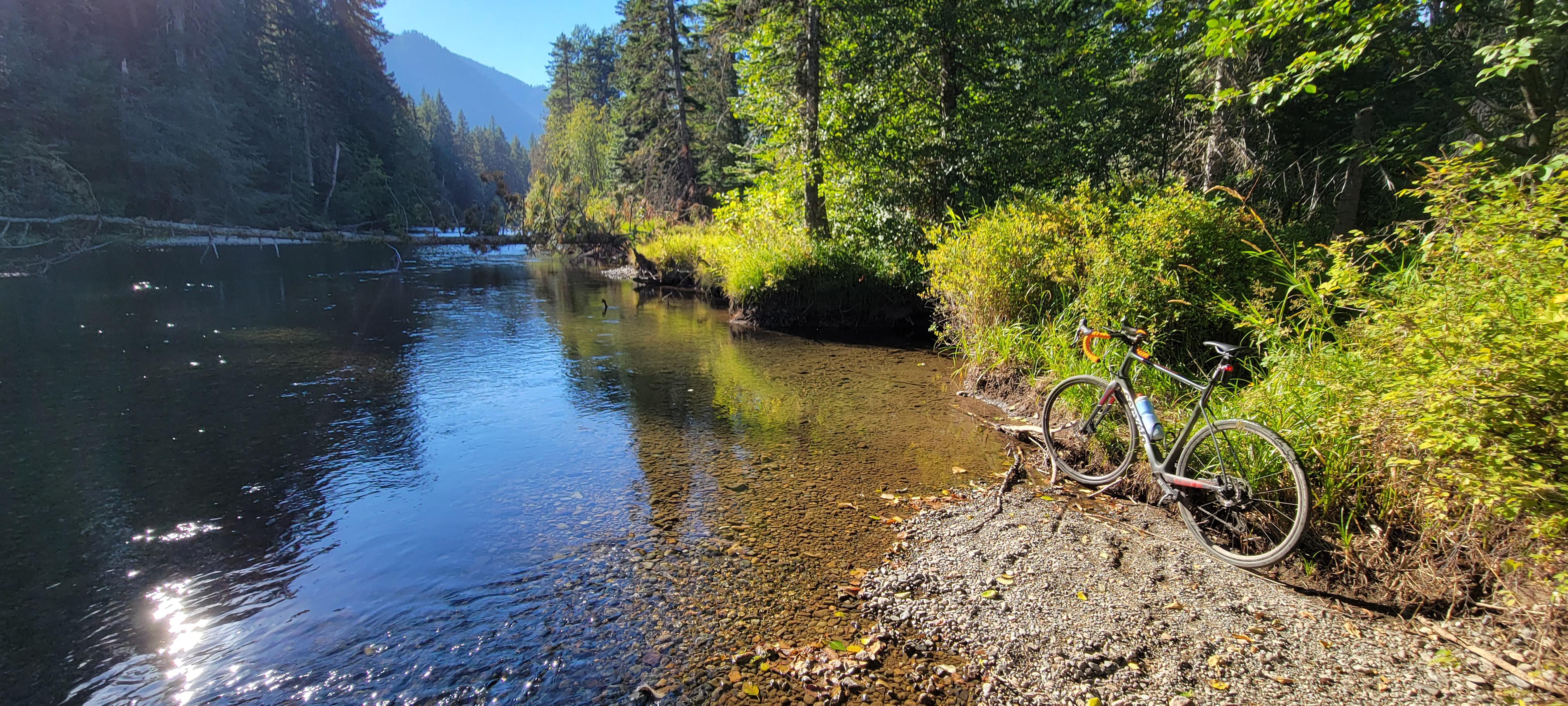 Yakima River, Cabin Creek Road, Snoqualmie Pass region of Pacific