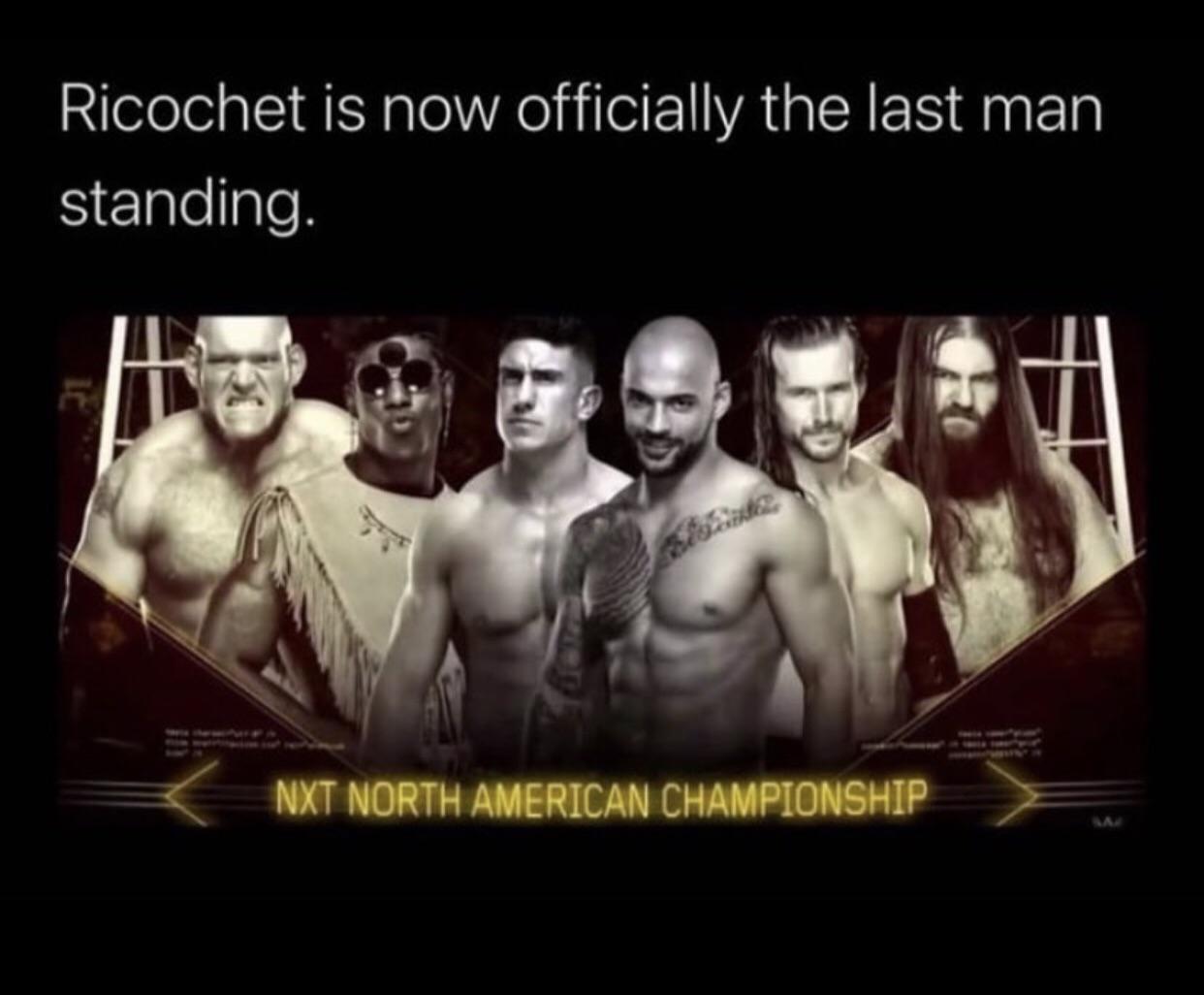 When you take “Last Man Standing” matches, literally. r/Wrasslin