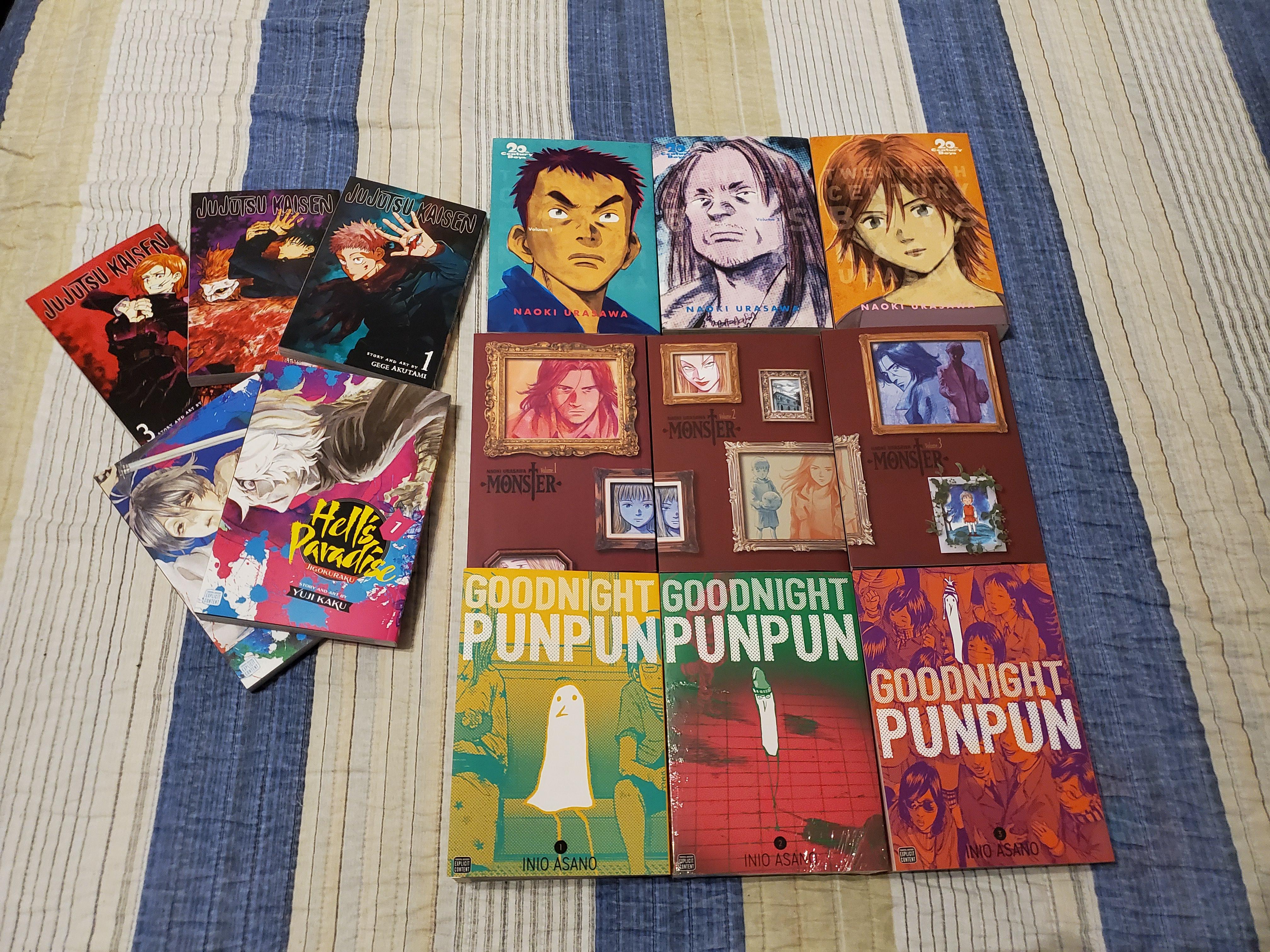 Manga Haul from that Indigo sale for Vols. 123. Starting some new