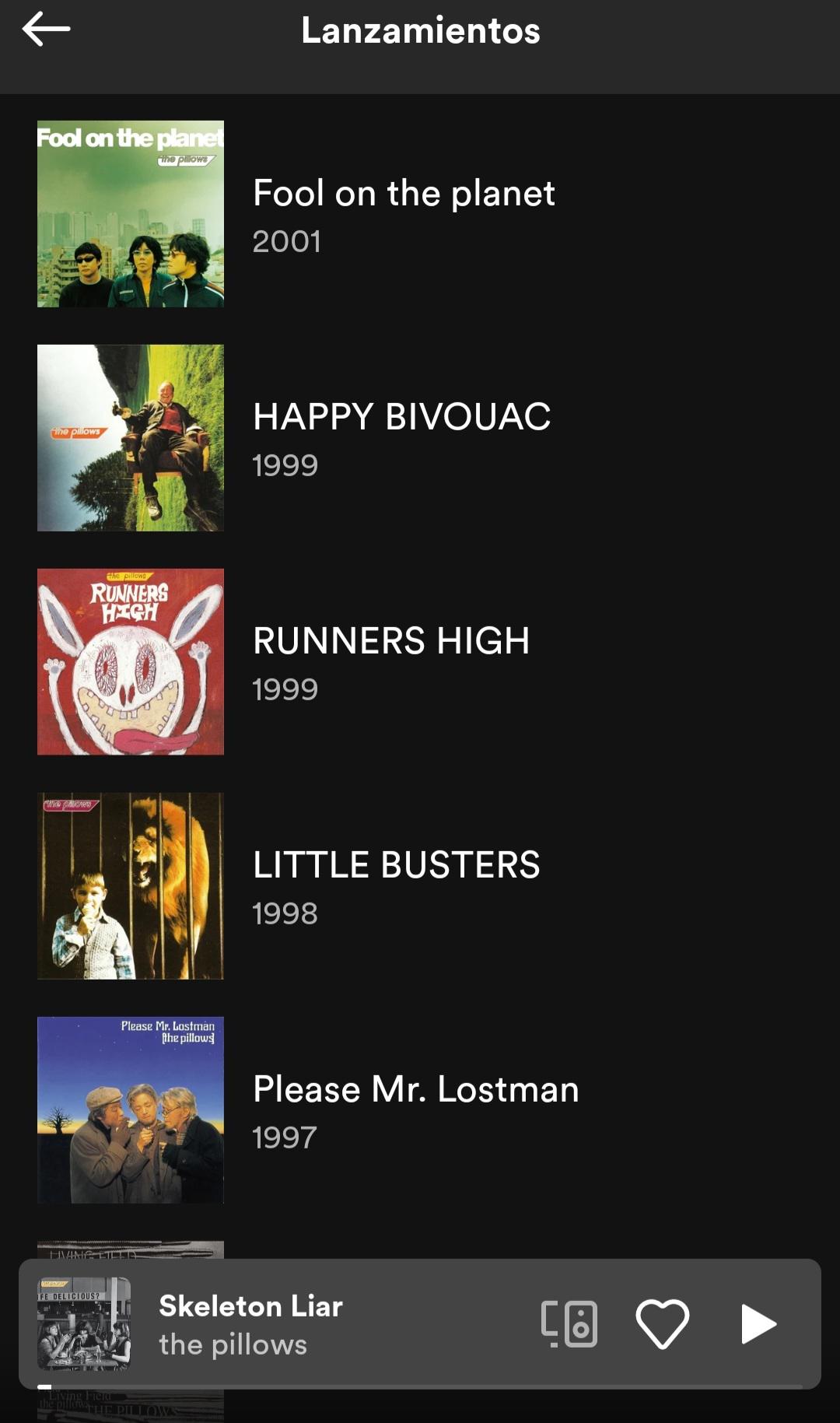 After so many years The Pillows discography is available for streaming