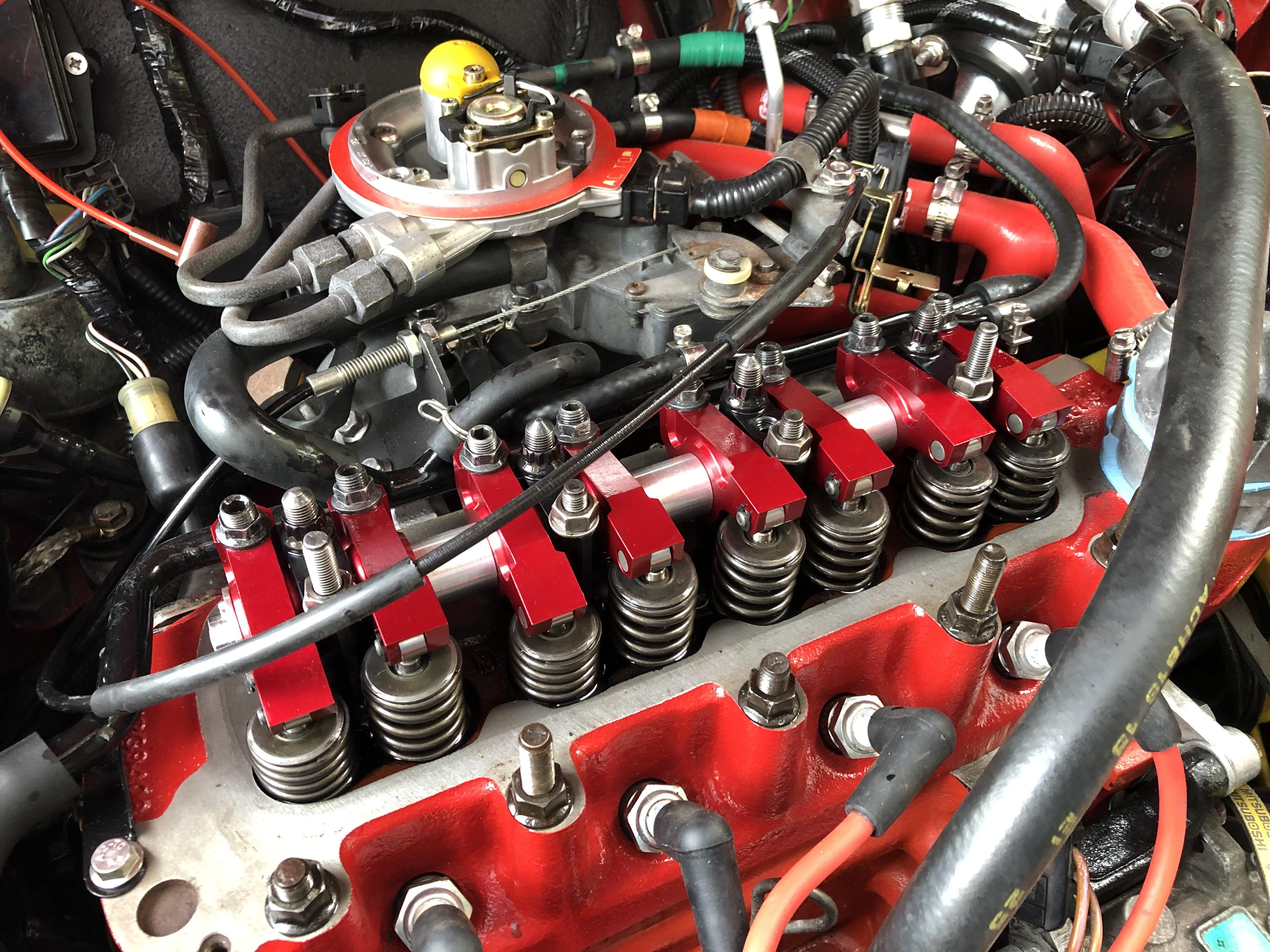 Finally got round to installing the MED 1.3 roller tip rockers in my